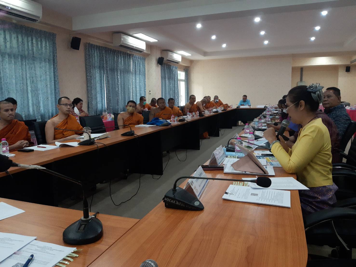 พช.ขอนแก่น : ประชุมขับเคลื่อนการขจัดความยากจนและพัฒนาคนทุกช่วงวัยอย่างยั่งยืนตามหลักปรัชญาของเศรษฐกิจพอเพียง ในระดับพื้นที่ ร่วมกับโครงการ “วัด ประชา รัฐ สร้างสุข” ครั้งที่ 2/2565
