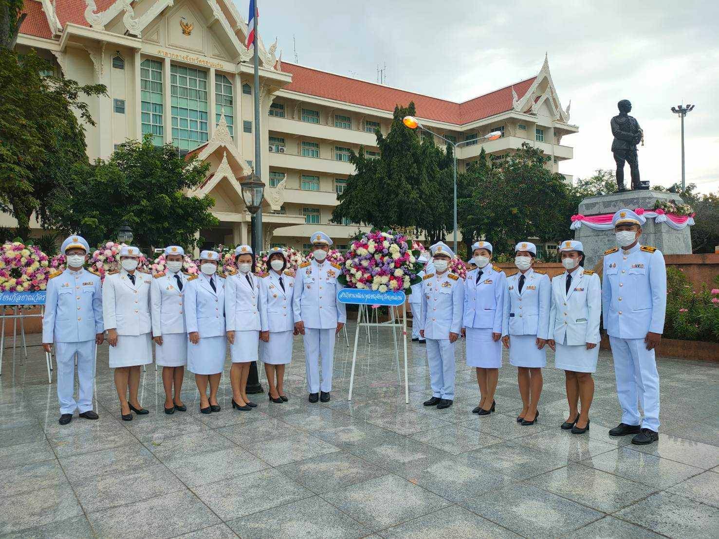 พช. ขอนแก่น: ร่วมพิธีน้อมรำลึกเนื่องในวันคล้ายวันสวรรคตพระบาทสมเด็จพระจุลจอมเกล้าเจ้าอยู่หัว 23 ตุลาคม 2565