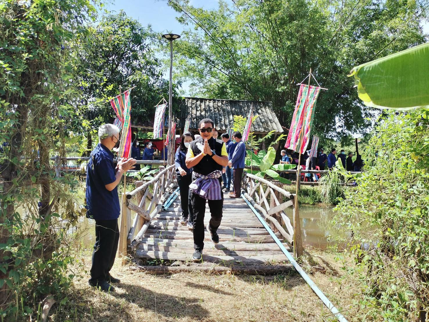 จังหวัดขอนแก่น : จัดประกวดศูนย์เรียนรู้ครัวเรือนต้นแบบ “โคก หนอง นา พัฒนาชุมชน” ระดับจังหวัด ประจำปี 2565