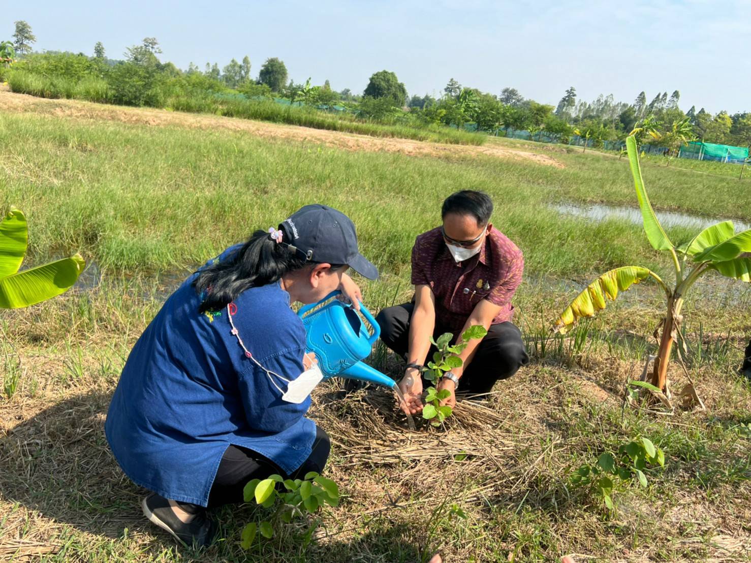 จังหวัดขอนแก่น : ลงพื้นที่ประกวดศูนย์เรียนรู้ครัวเรือนต้นแบบ “โคก หนอง นา พัฒนาชุมชน” ระดับจังหวัด ประจำปี 2565 พื้นที่อำเภอโคกโพธิ์ไชย และอำเภอบ้านไผ่