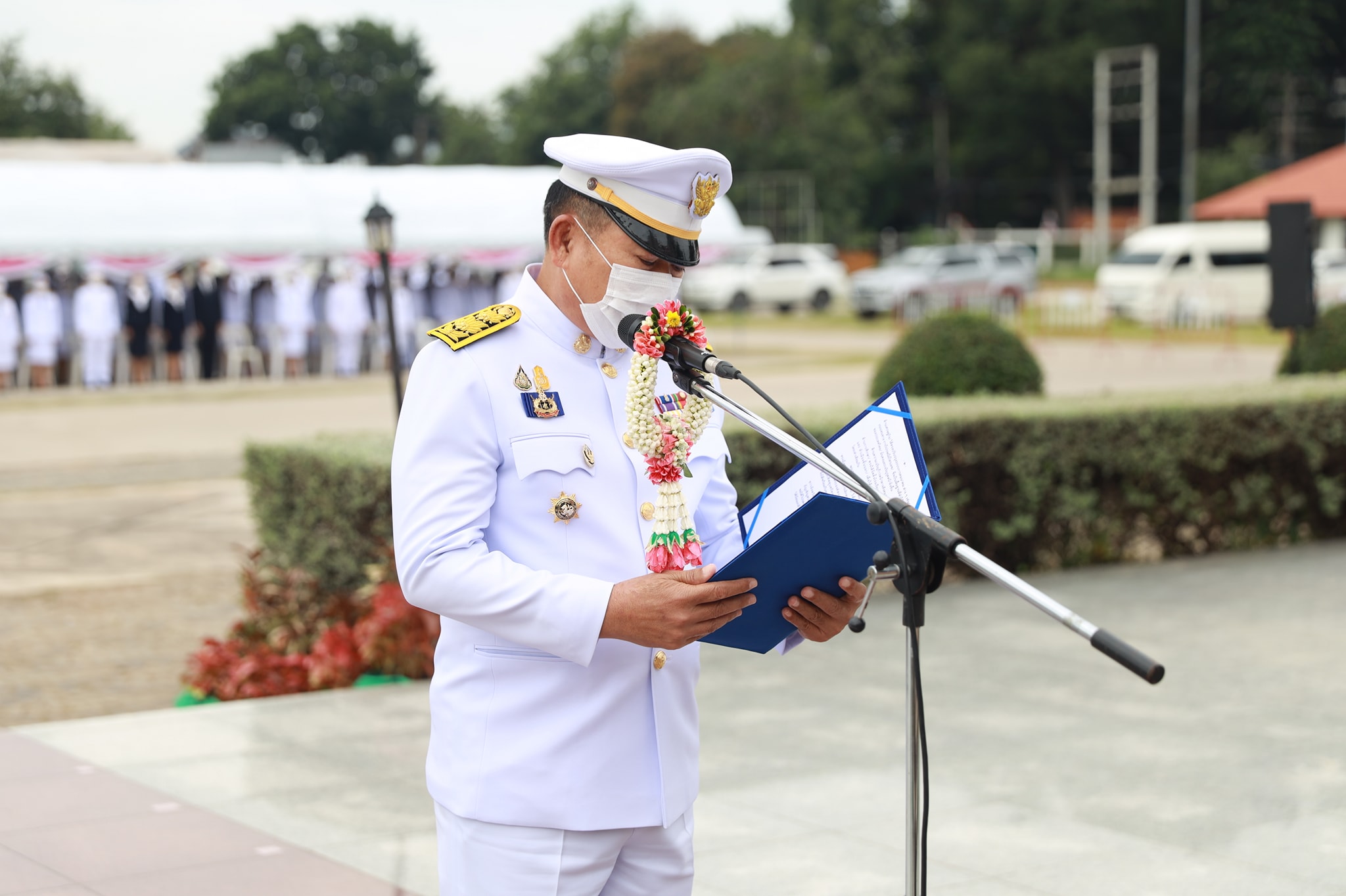 พช. ขอนแก่น: ร่วมพิธีน้อมรำลึกเนื่องในวันคล้ายวันสวรรคตพระบาทสมเด็จพระจุลจอมเกล้าเจ้าอยู่หัว 23 ตุลาคม 2565