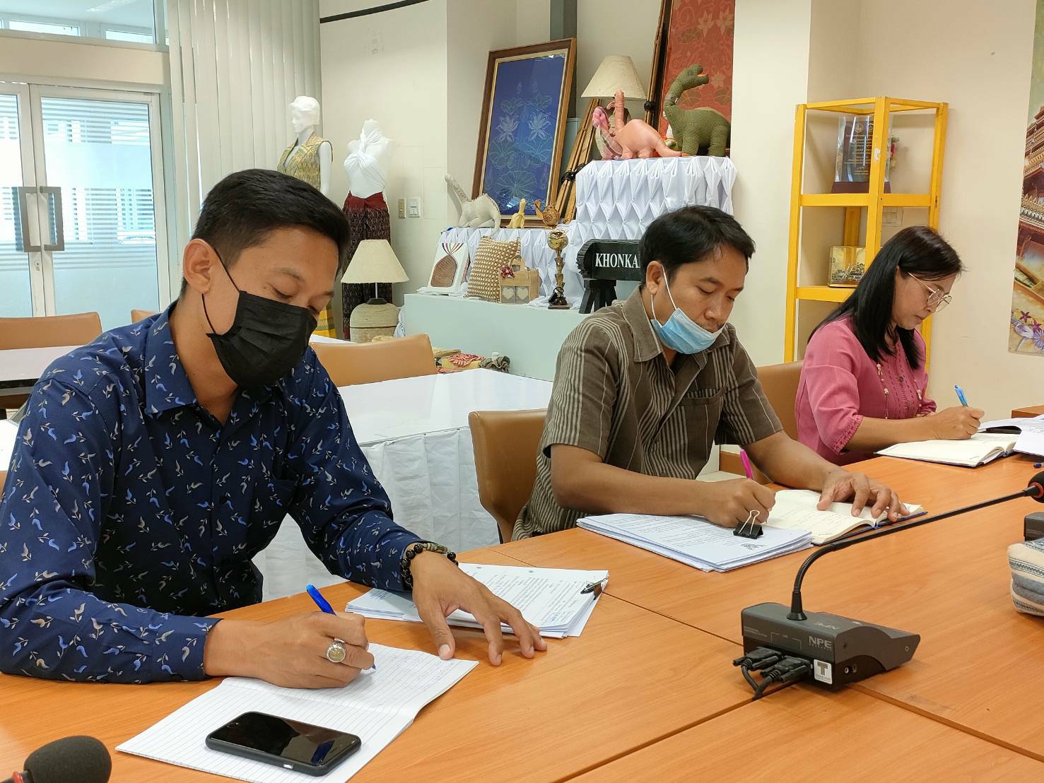 พช.ขอนแก่น : กลุ่มงานส่งเสริมฯ ประชุมทีมงานขับเคลื่อนภารกิจสำคัญของจังหวัดขอนแก่นและกรมการพัฒนาชุมชน