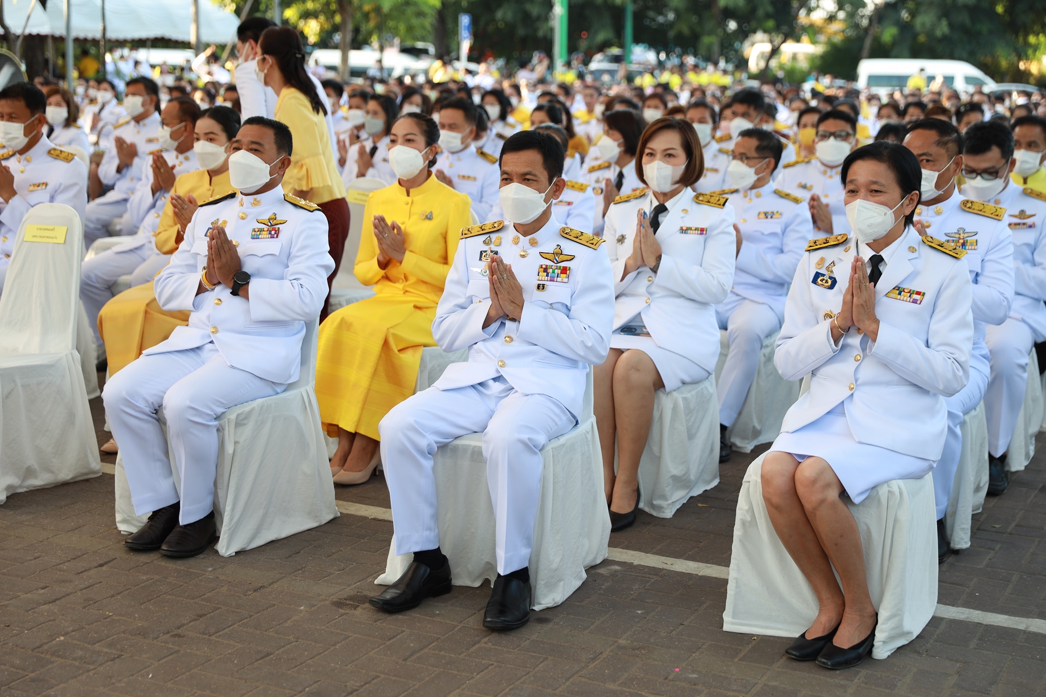 พช.ขอนแก่น : ร่วมพิธีทำบุญตักบาตรถวายพระราชกุศล เนื่องในวันคล้ายวันสวรรคตพระบาทสมเด็จพระบรมชนกาธิเบศรมหาภูมิพลอดุลยเดชมหาราช บรมนาถบพิตร 13 ตุลาคม 2565