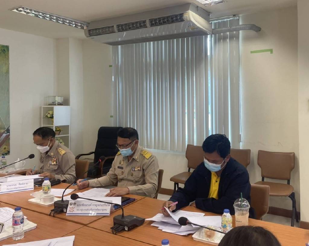จังหวัดขอนแก่น : คณะกรรมการประกวดศูนย์เรียนรู้ครัวเรือนต้นแบบ “โคก หนอง นา พัฒนาชุมชน” ระดับจังหวัด ประจำปี 2565 ครั้งที่ 1/2565