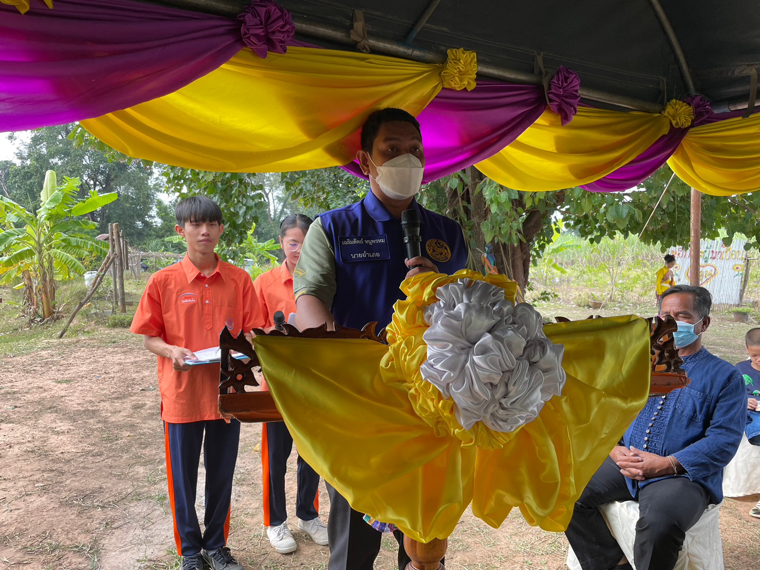 จังหวัดขอนแก่น : ลงพื้นที่ประกวดศูนย์เรียนรู้ครัวเรือนต้นแบบ “โคก หนอง นา พัฒนาชุมชน”  ระดับจังหวัด ประจำปี 2565 พื้นที่อำเภอหนองสองห้อง และอำเภอแวงใหญ่
