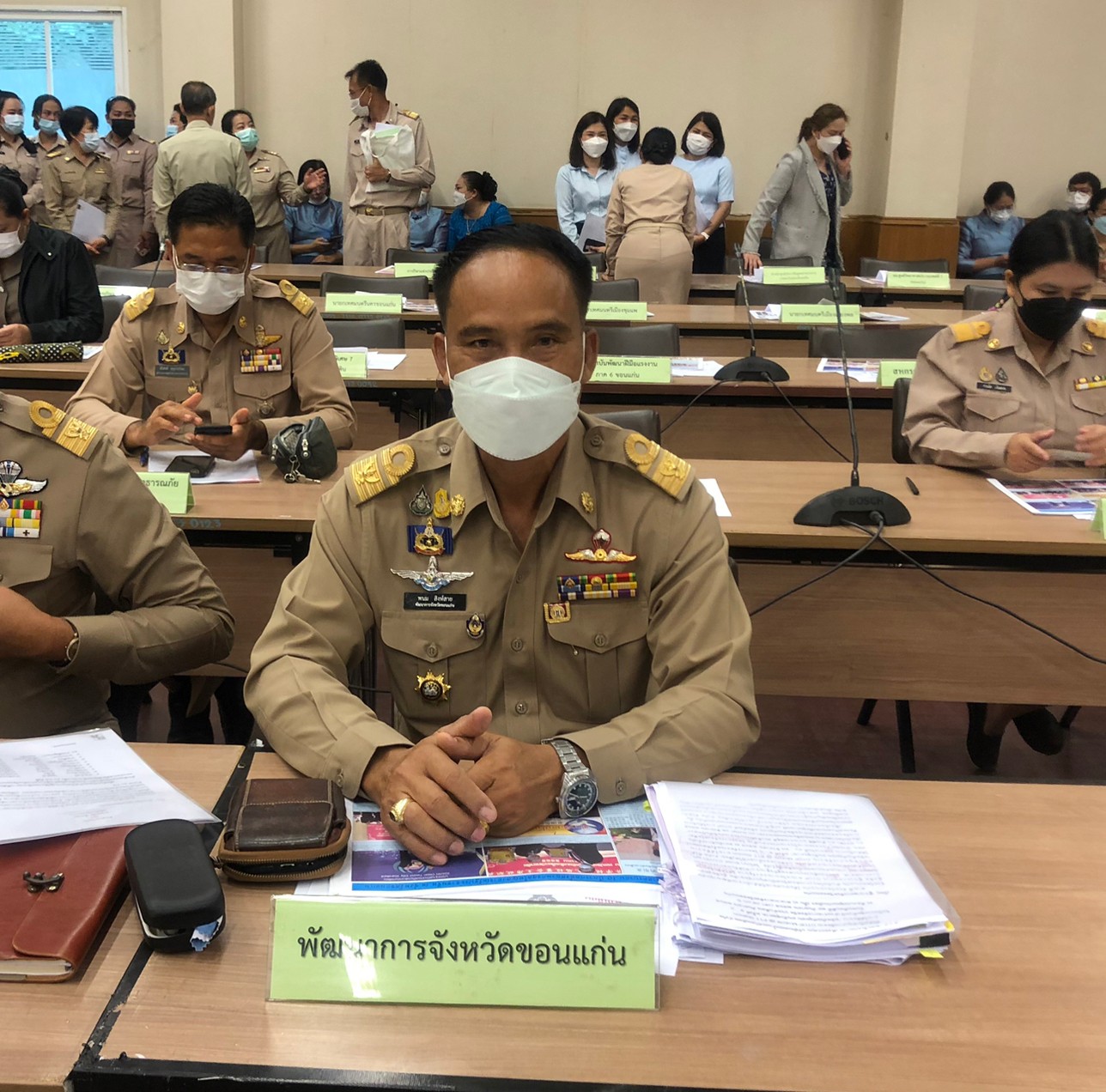 พช.ขอนแก่น : ร่วมประชุมกรมการจังหวัด หัวหน้าส่วนราชการ หัวหน้าหน่วยงานรัฐวิสาหกิจ จังหวัดขอนแก่น ครั้งที่ 10/2565