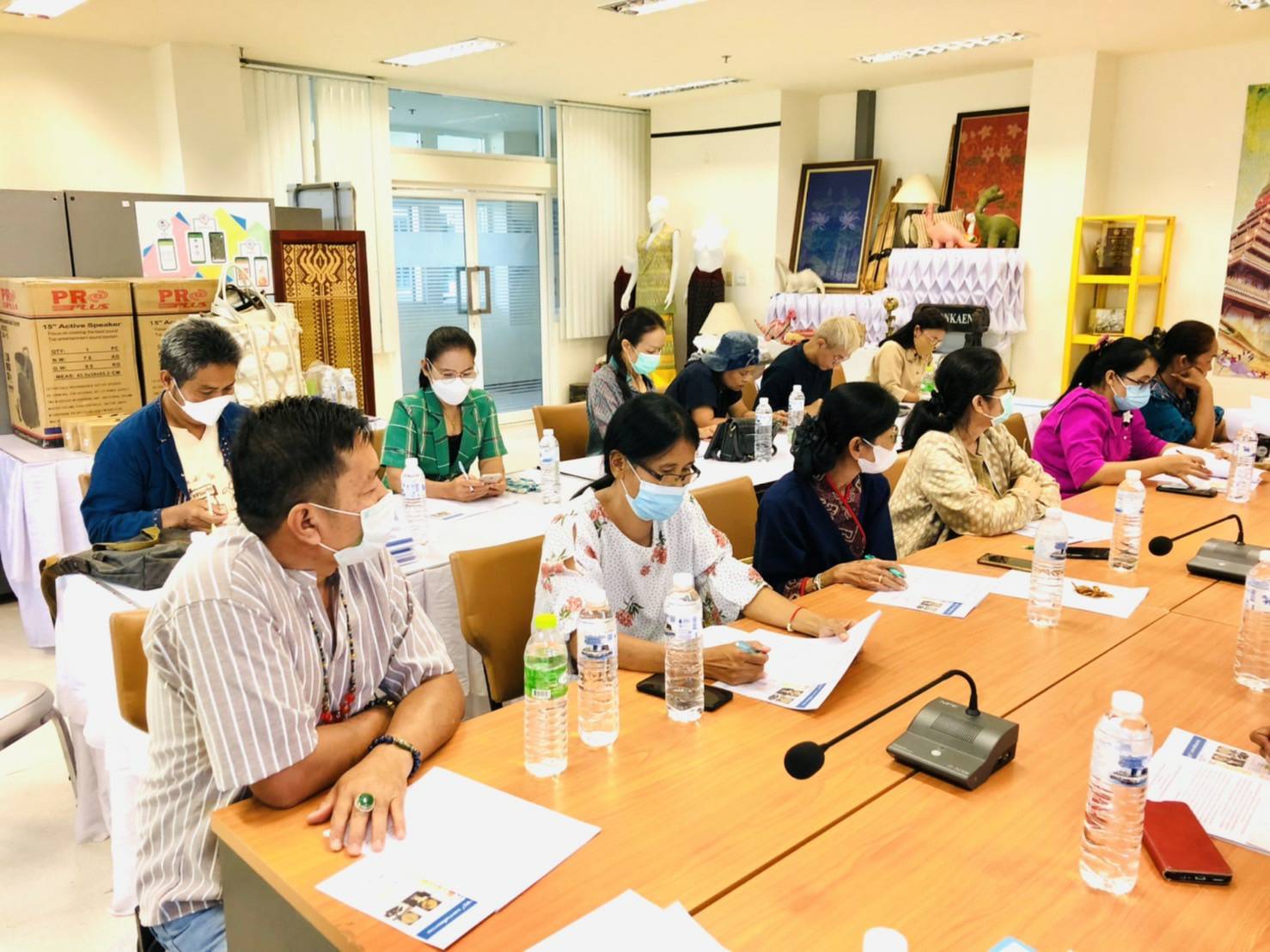 พช.ขอนแก่น : ประชุมคณะกรรมการเครือข่าย OTOP จังหวัดขอนแก่น ครั้งที่ 7/2565
