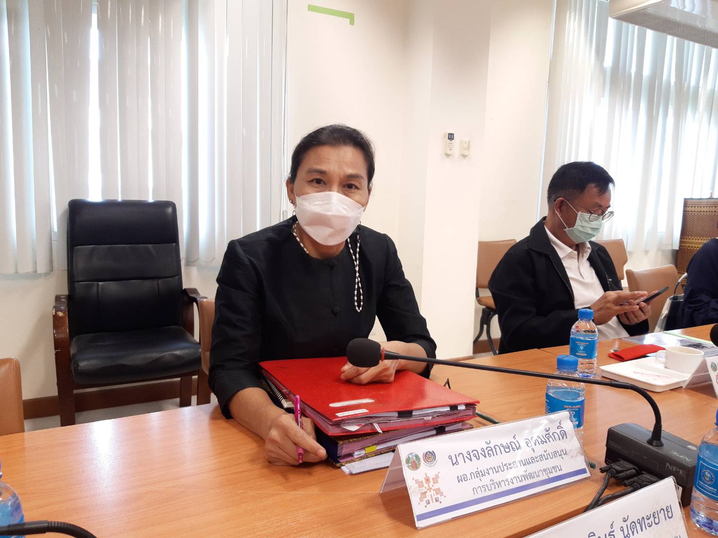 พช.ขอนแก่น : นายวสันต์  ชิงชนะ ผู้ตรวจราชการกรมการพัฒนาชุมชน ลงพื้นที่จังหวัดขอนแก่น ตรวจติดตามการดำเนินงานกิจกรรม/โครงการตามแผนปฏิบัติราชการกรมการพัฒนาชุมชน ประจำปีงบประมาณ พ.ศ. 2566 และประเด็นตรวจราชการเดือนตุลาคม 2565