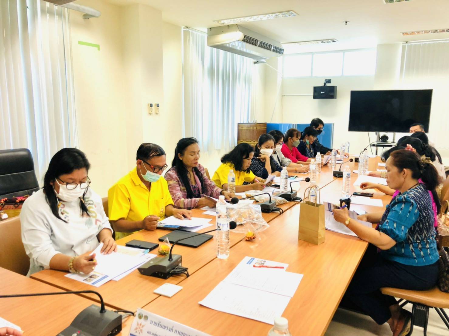 พช.ขอนแก่น : ประชุมคณะกรรมการเครือข่าย OTOP จังหวัดขอนแก่น ครั้งที่ 7/2565