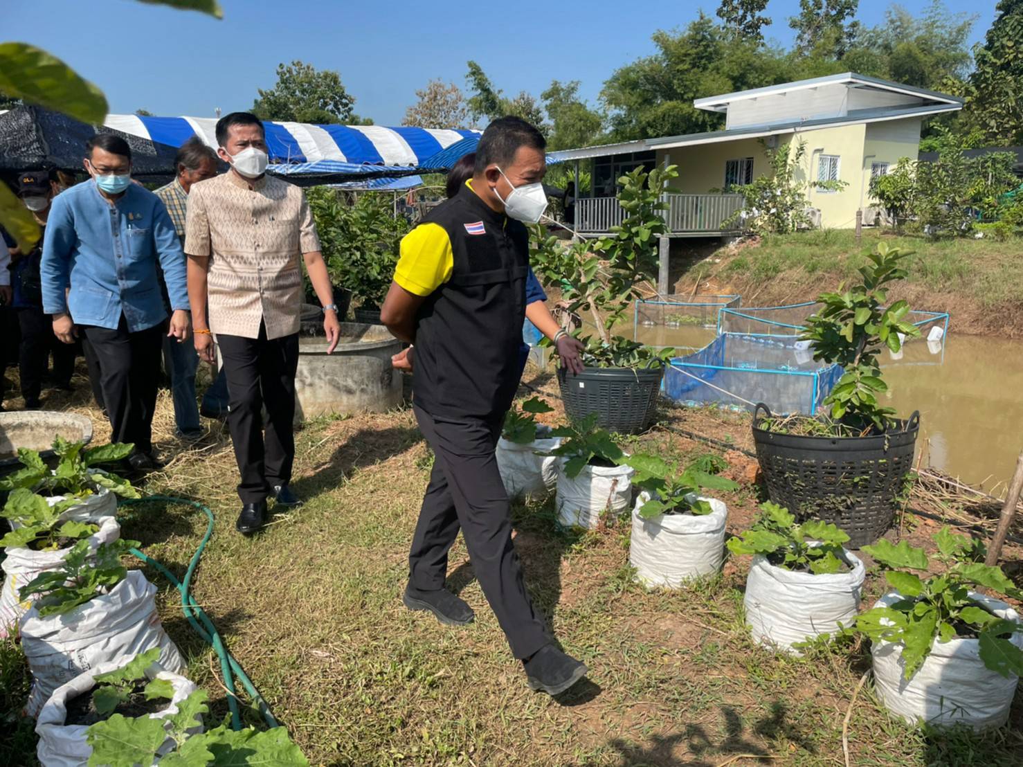 จังหวัดขอนแก่น : จัดประกวดศูนย์เรียนรู้ครัวเรือนต้นแบบ “โคก หนอง นา พัฒนาชุมชน” ระดับจังหวัด ประจำปี 2565