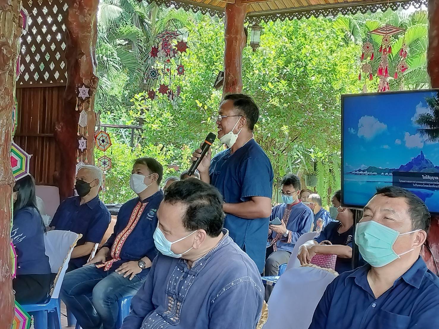 จังหวัดขอนแก่น : จัดประกวดศูนย์เรียนรู้ครัวเรือนต้นแบบ “โคก หนอง นา พัฒนาชุมชน” ระดับจังหวัด ประจำปี 2565