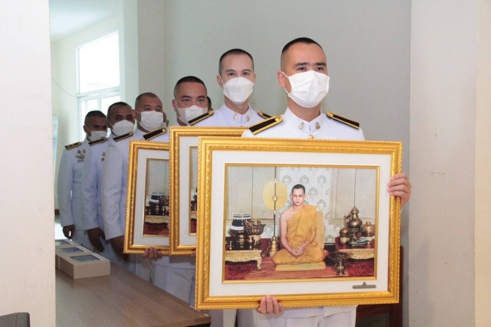 พช.ขอนแก่น  ร่วมพิธีเชิญผ้าไตรพระราชทานฯ มอบกลุ่มจังหวัดภาคตะวันออกเฉียงเหนือตอนกลาง 4 จังหวัด เพื่อเชิญไปประกอบพิธีทอดผ้าป่าสมทบทุนโครงการทุนเล่าเรียนหลวงสำหรับพระสงฆ์ไทย