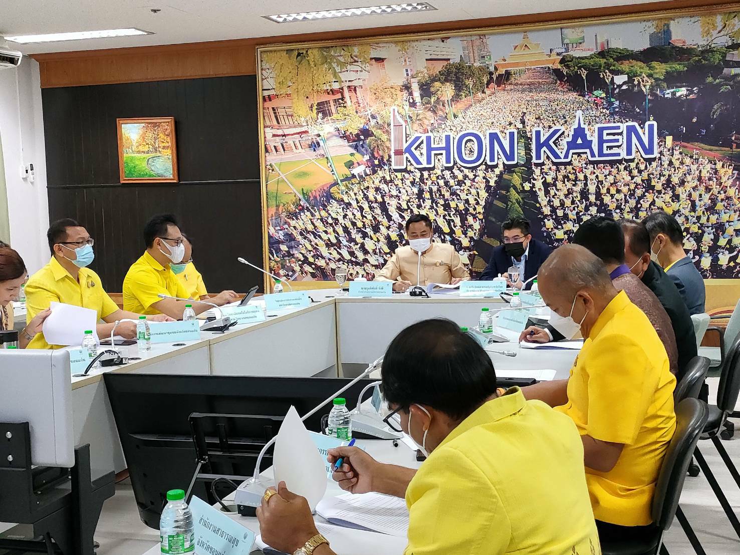 พช.ขอนแก่น : ร่วมประชุมหารือ MOU การสถาปนาความสัมพันธ์เมืองมิตรภาพระหว่างจังหวัดขอนแก่น และนครหลวงเวียงจันทน์
