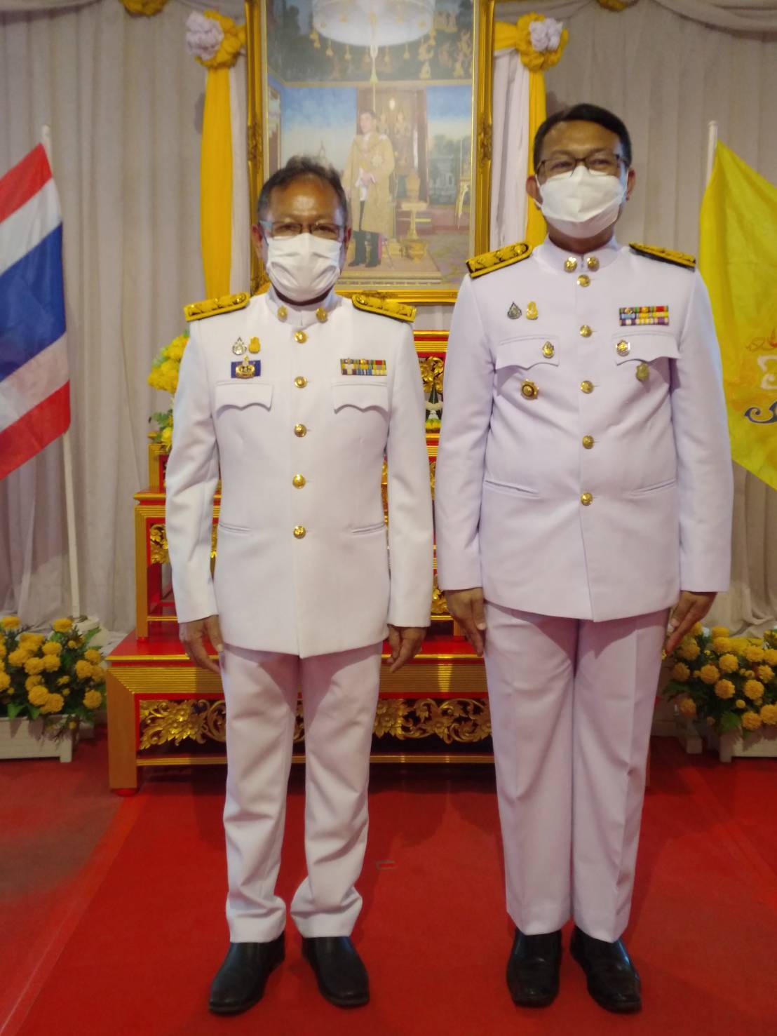 พช.ขอนแก่น  ร่วมพิธีเชิญผ้าไตรพระราชทานฯ มอบกลุ่มจังหวัดภาคตะวันออกเฉียงเหนือตอนกลาง 4 จังหวัด เพื่อเชิญไปประกอบพิธีทอดผ้าป่าสมทบทุนโครงการทุนเล่าเรียนหลวงสำหรับพระสงฆ์ไทย