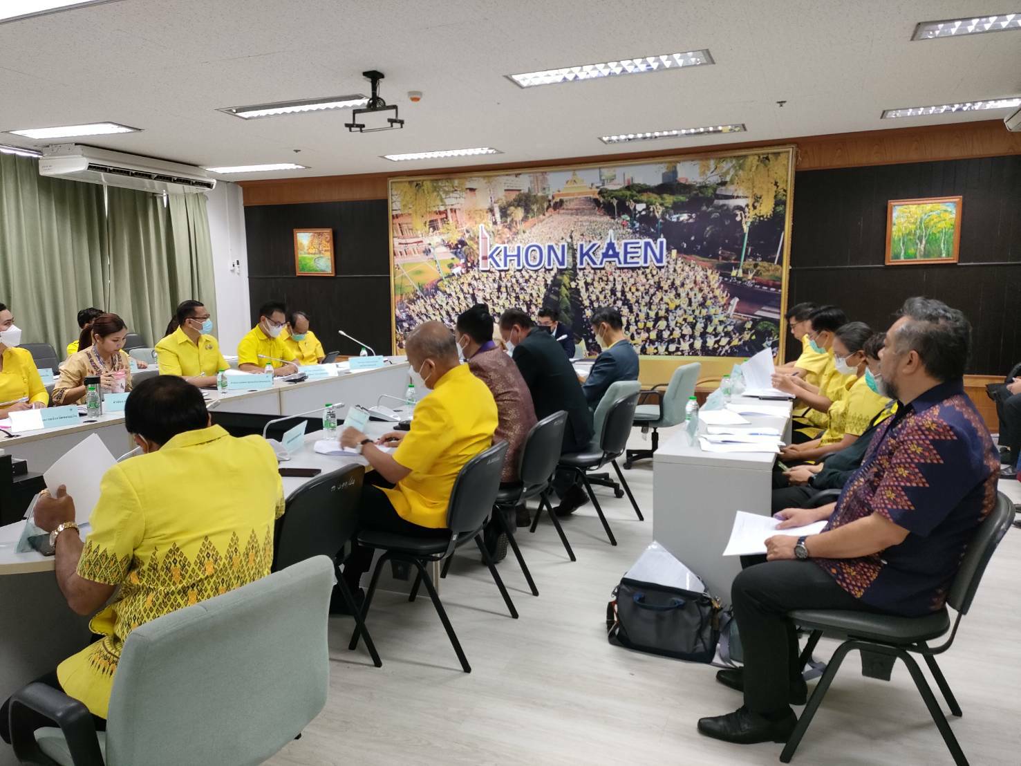 พช.ขอนแก่น : ร่วมประชุมหารือ MOU การสถาปนาความสัมพันธ์เมืองมิตรภาพระหว่างจังหวัดขอนแก่น และนครหลวงเวียงจันทน์