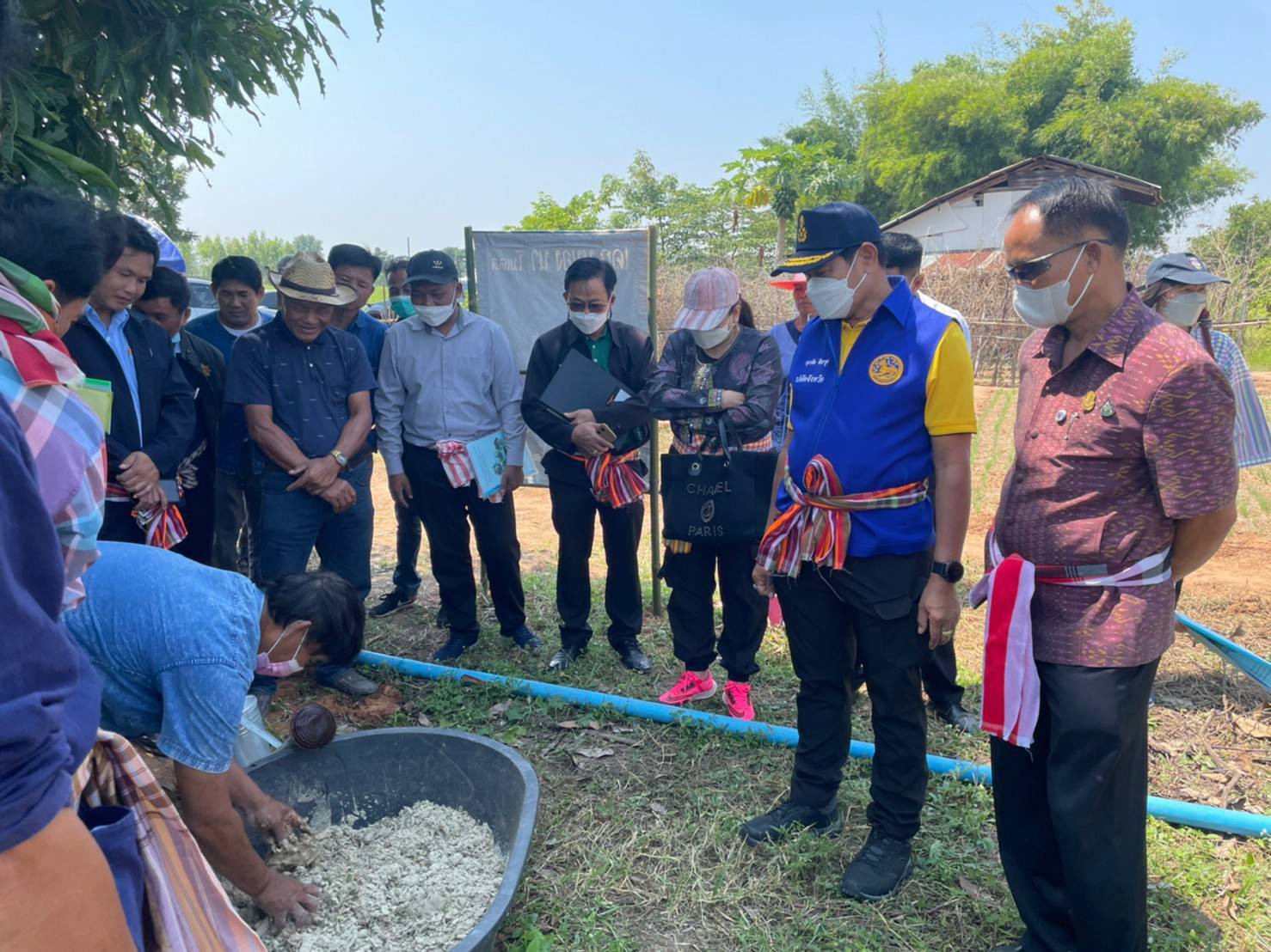 จังหวัดขอนแก่น : ลงพื้นที่ประกวดศูนย์เรียนรู้ครัวเรือนต้นแบบ “โคก หนอง นา พัฒนาชุมชน” ระดับจังหวัด ประจำปี 2565 พื้นที่อำเภอโคกโพธิ์ไชย และอำเภอบ้านไผ่