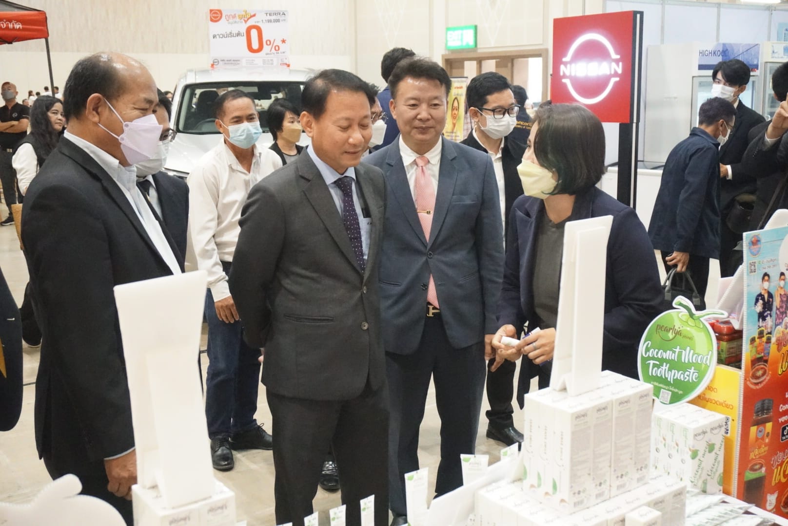 พช.ขอนแก่น : ร่วมพิธีเปิดงานแสดงสินค้าและจับคู่ธุรกิจ ” ????? ????????? ???? 2022 “