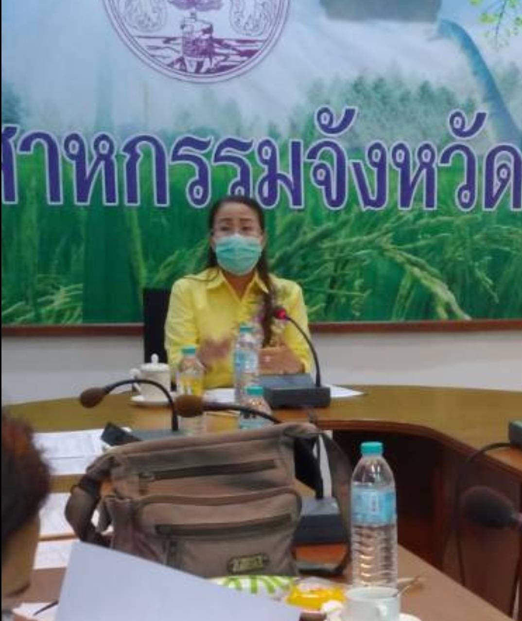 พช.ขอนแก่น : ร่วมประชุมทีมปฏิบัติงานด้านการส่งเสริมประสิทธิภาพการพัฒนาผลิตภัณฑ์เพื่อรองรับการขอมาตรฐานผลิตภัณฑ์ชุมชน (มผช.) ครั้งที่ 1/2565