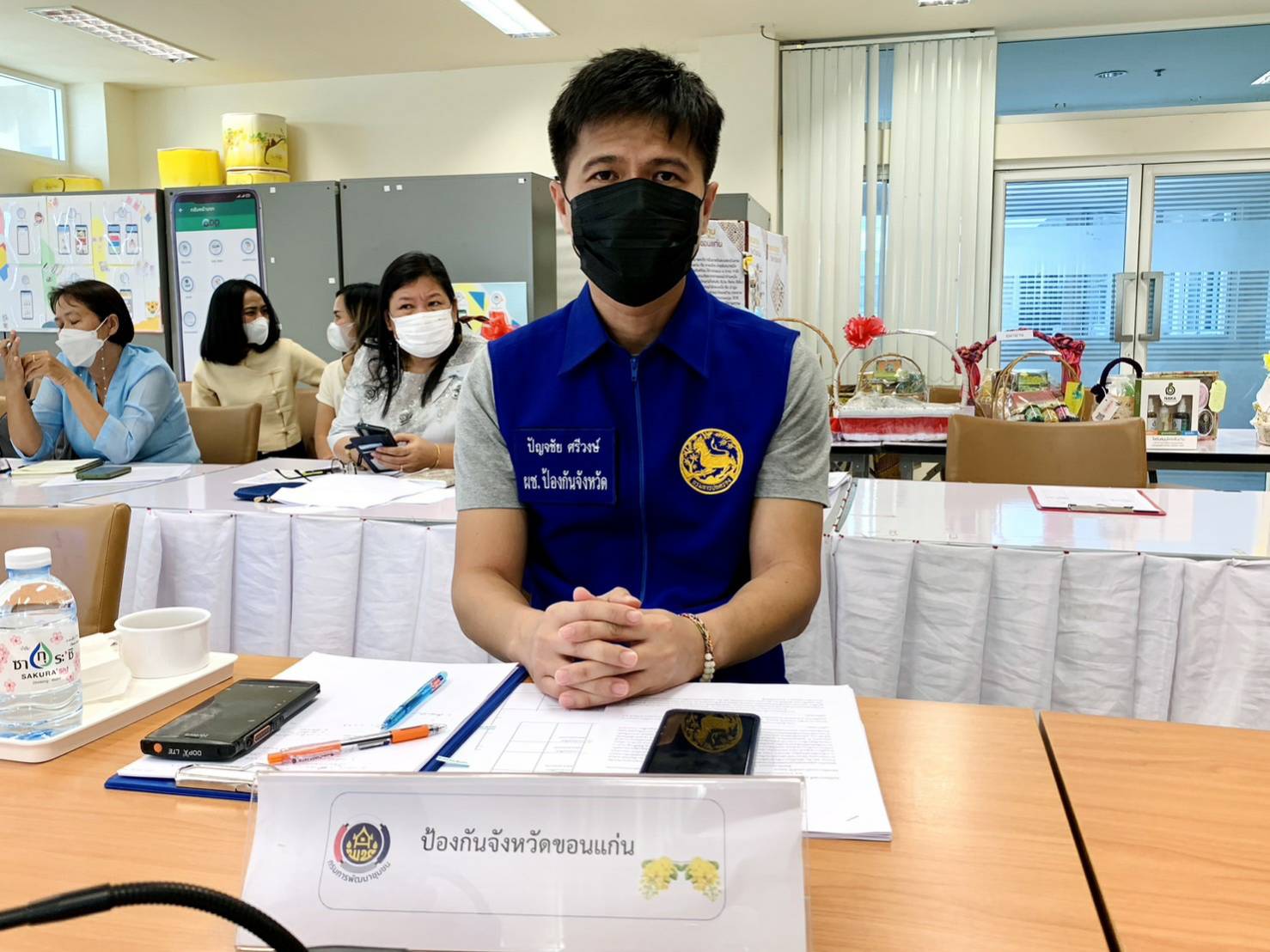 จังหวัดขอนแก่น : ประชุมคณะอนุกรรมการด้านจัดแสดงสินค้าหนึ่งตำบล หนึ่งผลิตภัณฑ์ การจัดงานเทศกาลไหมนานาชาติ ประเพณีผูกเสี่ยว งานกาชาดจังหวัดขอนแก่น และงานขอนแก่นซอฟต์พาวเวอร์ ประจำปี 2565
