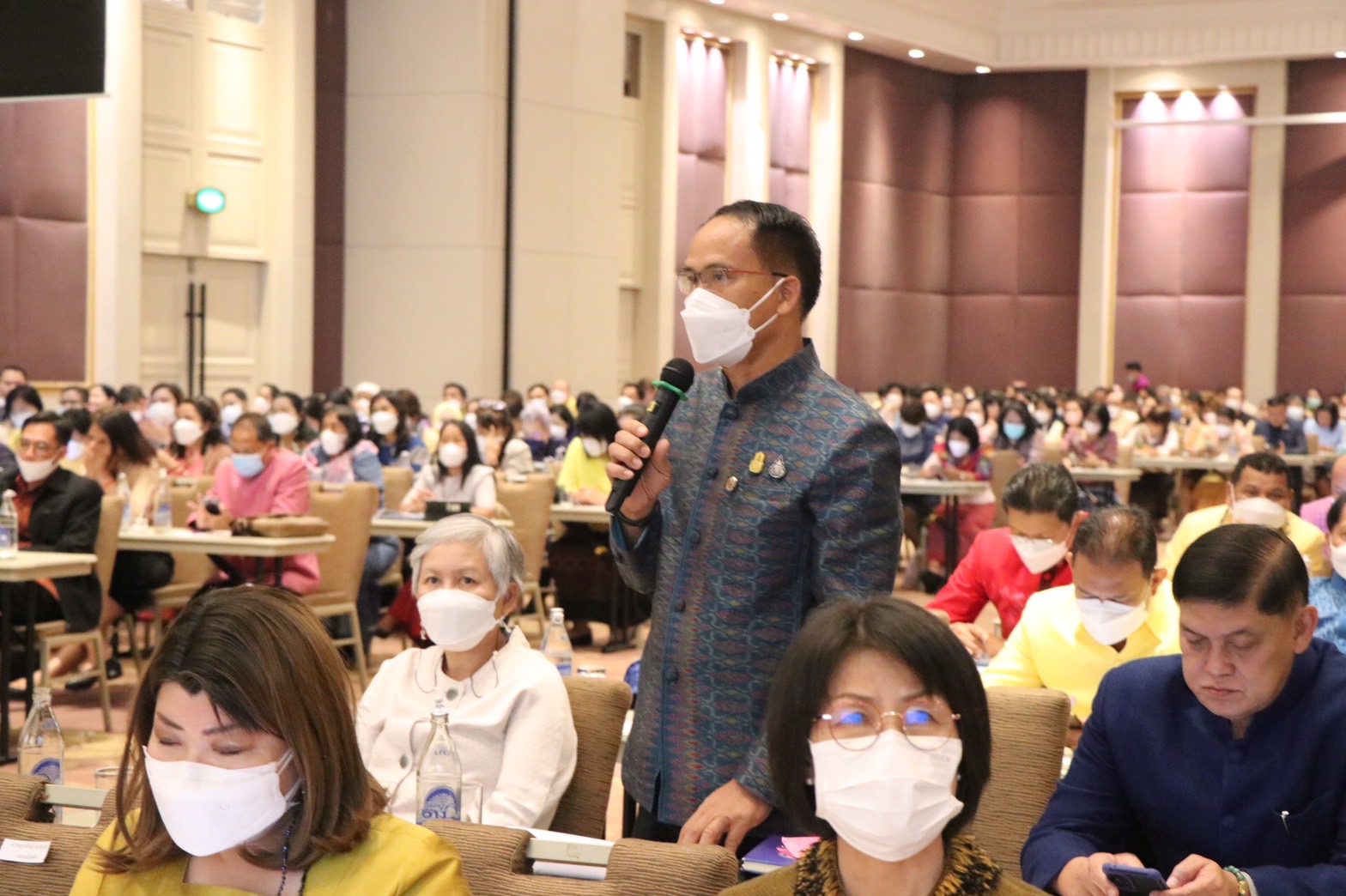 พช.ขอนแก่น : ร่วมประชุมมอบนโยบายและแนวทางการดำเนินงานพัฒนาชุมชน ประจำปีงบประมาณ พ.ศ. 2566 ณ ห้องแกรนด์บอลรูม ชั้น 4 โรงแรมมิราเคิล แกรนด์ คอนเวนชั่น กรุงเทพมหานคร ระหว่างวันที่ 7-8 พฤศจิกายน 2565