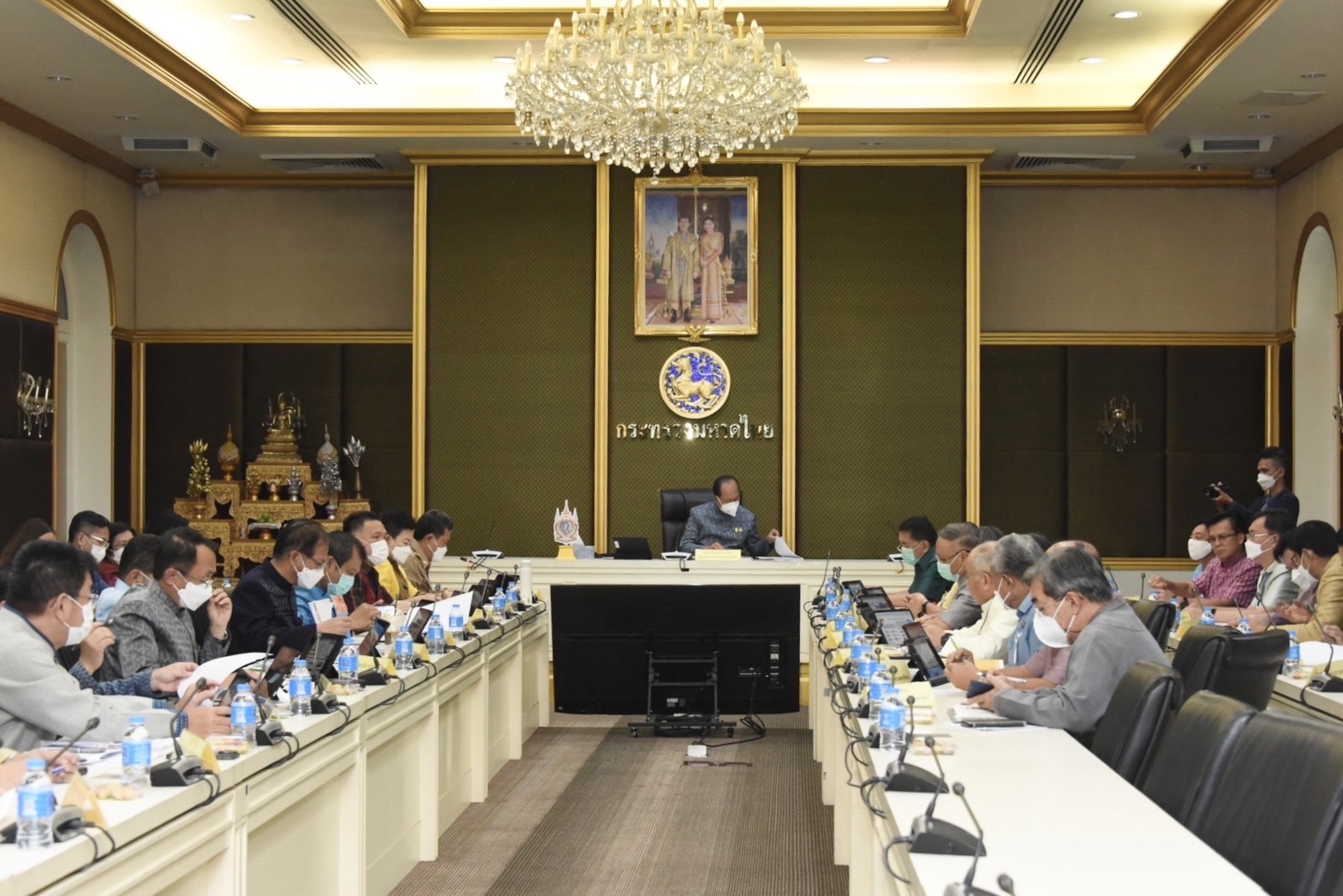 จังหวัดขอนแก่น  : ร่วมประชุมขับเคลื่อนและติดตามนโยบายของรัฐบาล และภารกิจสำคัญของกระทรวงมหาดไทย ผ่านระบบวีดิทัศน์ทางไกล ประจำปีงบประมาณ พ.ศ.2566
