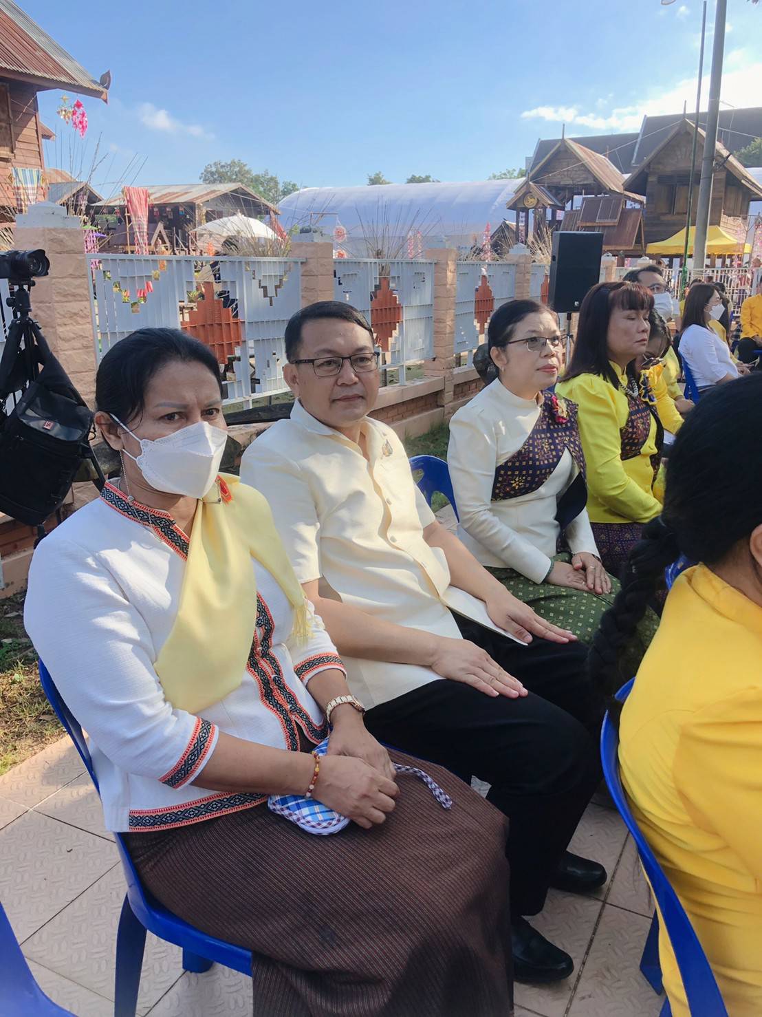 จังหวัดขอนแก่น ทำบุญตักบาตรข้าวเหนียว อาหารสำเร็จ เพื่อความสิริมงคลงานเทศกาลไหมนานาชาติฯ ปี2565