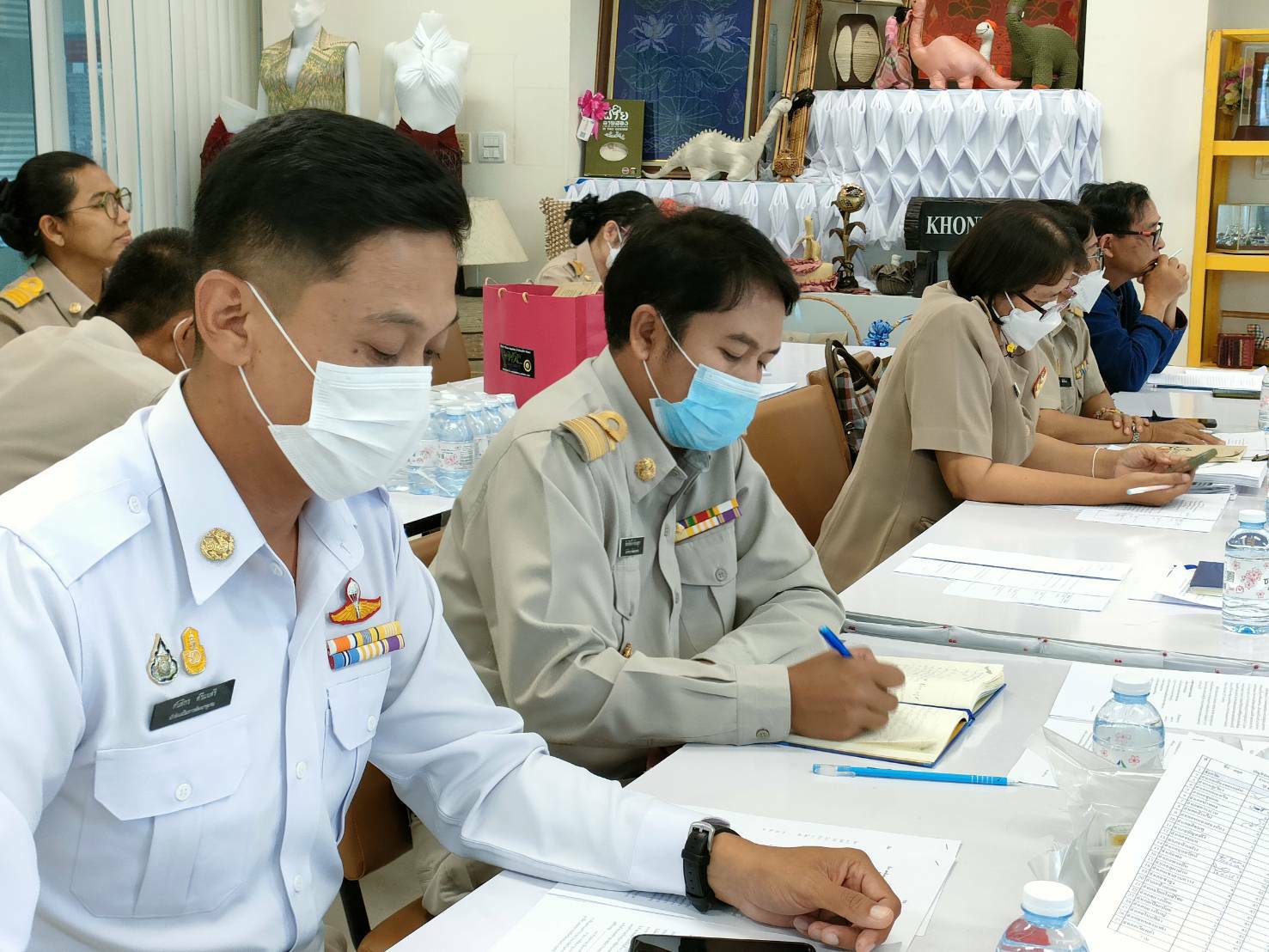 พช.ขอนแก่น : ประชุมเตรียมความพร้อมจัดงานเทศกาลไหมนานาชาติ ประเพณี ผูกเสี่ยว งานกาชาดจังหวัดขอนแก่นและงานขอนแก่นซอฟพาวเวอร์  ประจำปี 2565