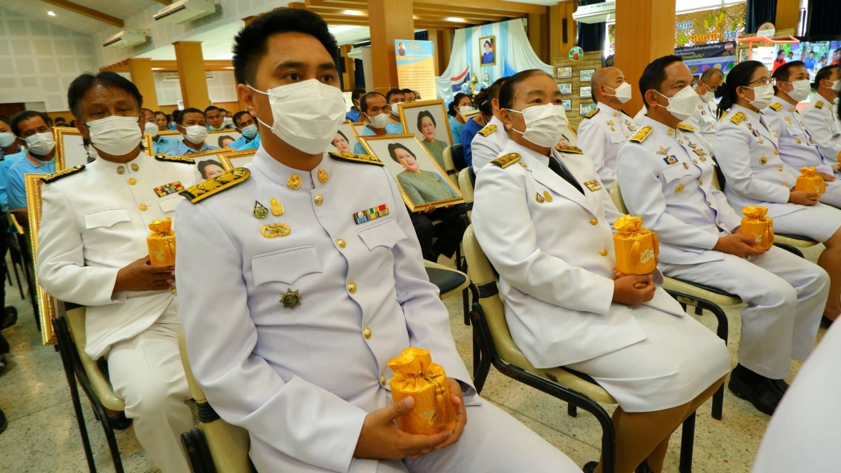 จังหวัดขอนแก่น : จัดพิธีมอบเงินพระราชทานขวัญถุงกองทุนแม่ของแผ่นดิน ประจำปี 2565
