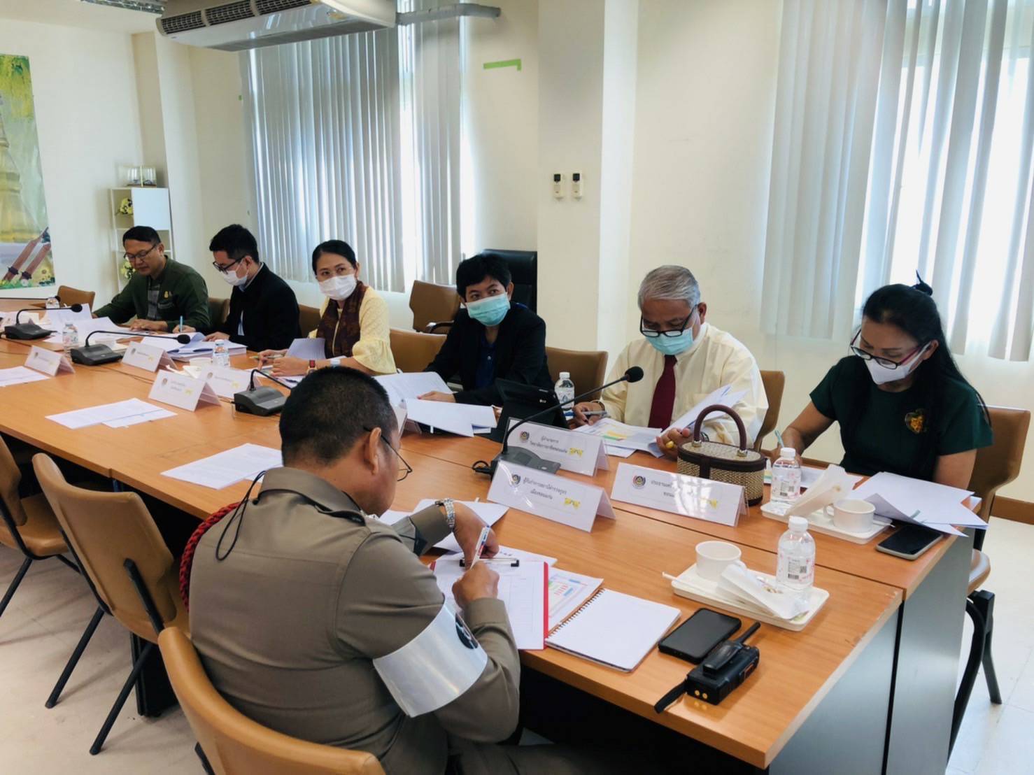 จังหวัดขอนแก่น : ประชุมคณะอนุกรรมการด้านจัดแสดงสินค้าหนึ่งตำบล หนึ่งผลิตภัณฑ์ การจัดงานเทศกาลไหมนานาชาติ ประเพณีผูกเสี่ยว งานกาชาดจังหวัดขอนแก่น และงานขอนแก่นซอฟต์พาวเวอร์ ประจำปี 2565