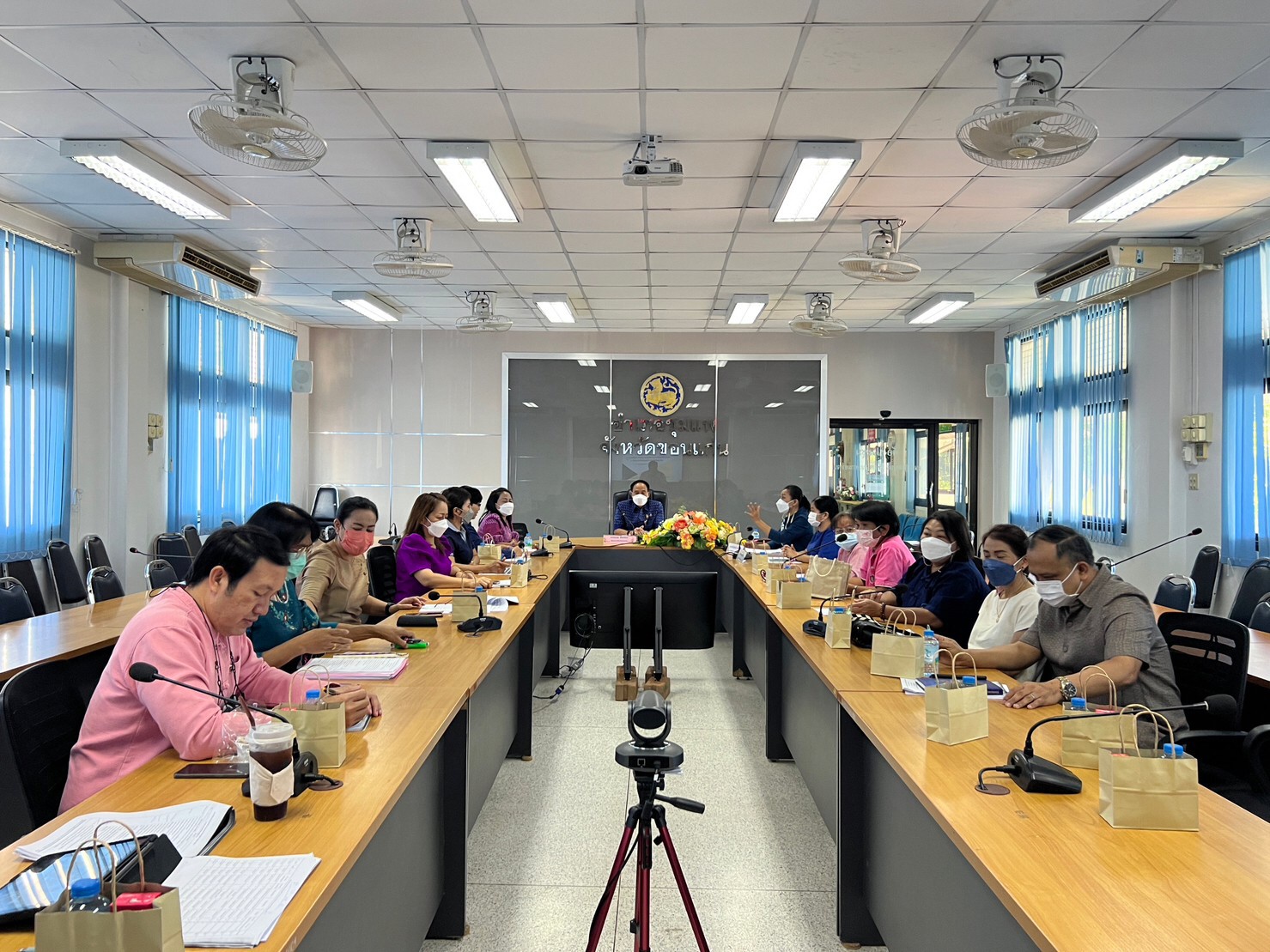 พช.ขอนแก่น : ประชุมเตรียมความพร้อมพื้นที่ โครงการพัฒนาข้าราชการที่อยู่ระหว่างทดลองปฏิบัติราชการ หลักสูตร “พัฒนากรก่อนประจำการ รุ่นที่ 121”