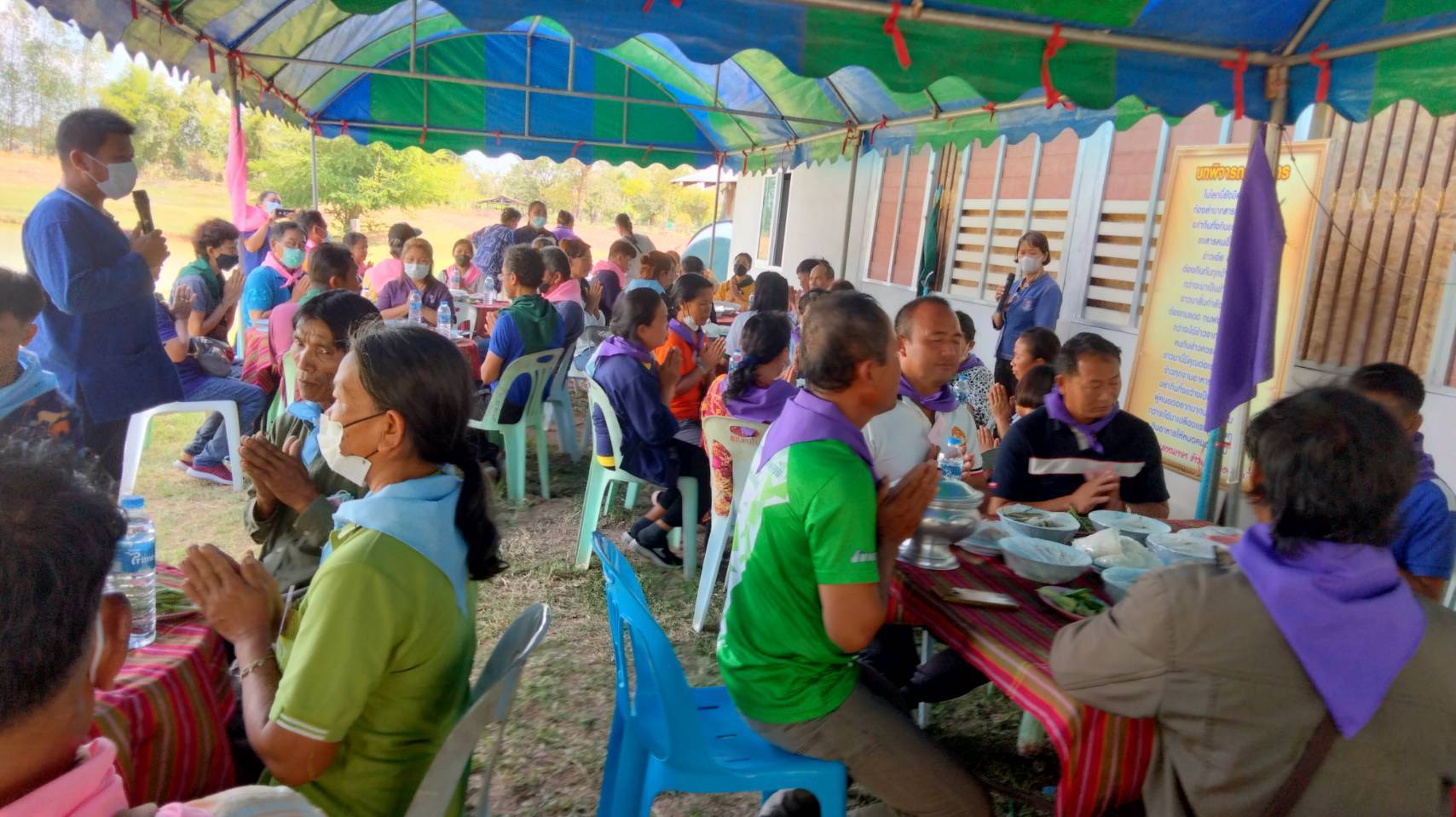 พช.ขอนแก่น : ดำเนินโครงการพัฒนาหมู่บ้านเศรษฐกิจพอเพียง กิจกรรมย่อยที่ 1 กิจกรรมที่ 1 สร้างและพัฒนากลไกขับเคลื่อนในระดับพื้นที่ กิจกรรมที่ 1.1 อบรมแกนนำขับเคลื่อนหมู่บ้านเศรษฐกิจพอเพียง 
