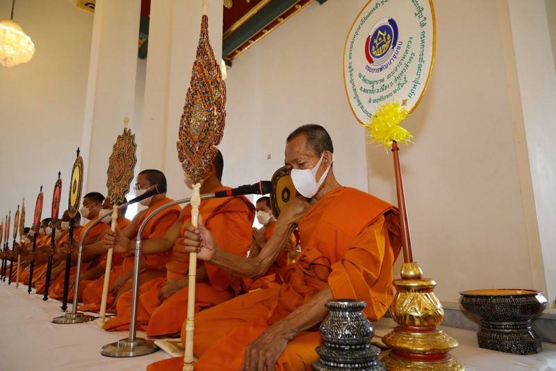พช.ขอนแก่น : ร่วมทอดกฐินพระราชทานกรมการพัฒนาชุมชน ประจำปี พ.ศ. 2565 ณ วัดเจษฎาราม พระอารามหลวง ตำบลมหาชัย อำเภอเมืองสมุทรสาคร จังหวัดสมุทรสาคร