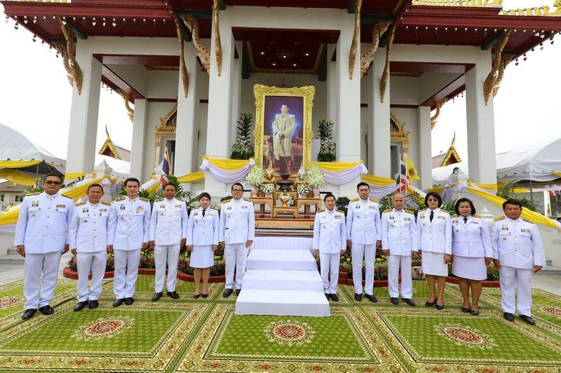 พช.ขอนแก่น : ร่วมทอดกฐินพระราชทานกรมการพัฒนาชุมชน ประจำปี พ.ศ. 2565 ณ วัดเจษฎาราม พระอารามหลวง ตำบลมหาชัย อำเภอเมืองสมุทรสาคร จังหวัดสมุทรสาคร