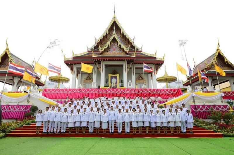 พช.ขอนแก่น : ร่วมทอดกฐินพระราชทานกรมการพัฒนาชุมชน ประจำปี พ.ศ. 2565 ณ วัดเจษฎาราม พระอารามหลวง ตำบลมหาชัย อำเภอเมืองสมุทรสาคร จังหวัดสมุทรสาคร