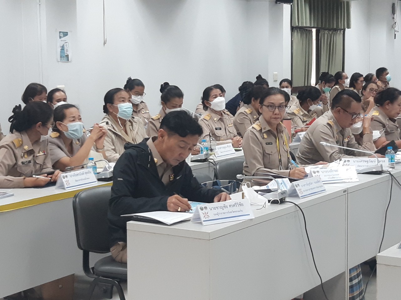 พช.ขอนแก่น : ประชุมมอบนโยบายและแนวทางการดำเนินงานพัฒนาชุมชนจังหวัดขอนแก่น ประจำปีงบประมาณ พ.ศ. 2566