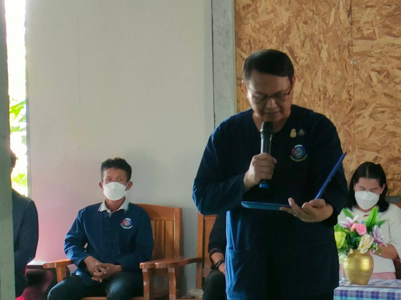 ขอนแก่น : จัดพิธีปิดการฝึกอบรมโครงการพัฒนาหมู่บ้านเศรษฐกิจพอเพียง กิจกรรมที่ 1 สร้างและพัฒนากลไกขับเคลื่อนในระดับพื้นที่ กิจกรรมที่1.1 อบรมแกนนำขับเคลื่อนหมู่บ้านเศรษฐกิจพอเพียง