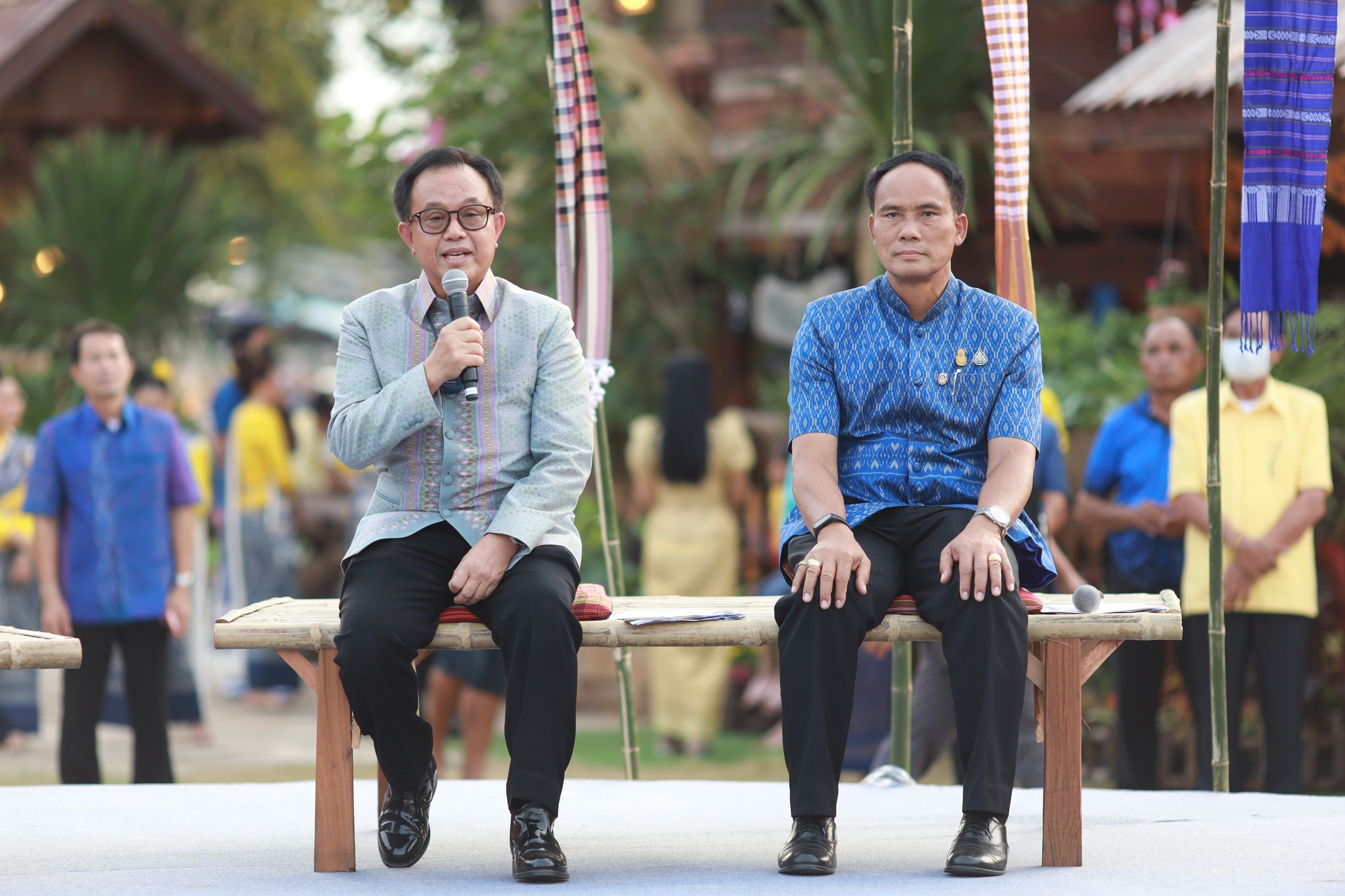 จังหวัดขอนแก่น  : แถลงข่าวการจัดงานเทศกาลไหมนานาชาติ ประเพณีผูกเสี่ยว งานกาชาดจังหวัดขอนแก่น และงานขอนแก่นซอฟต์พาวเวอร์ ประจำปี 2565