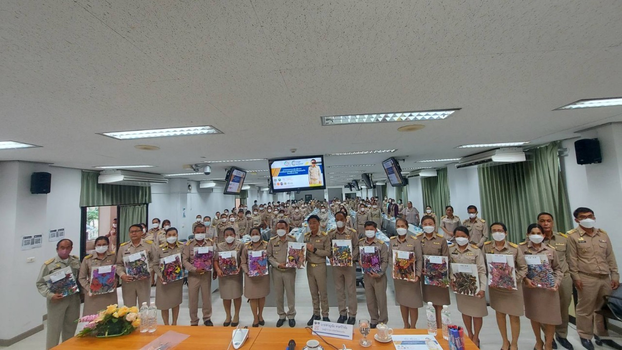 ขอนแก่น :  ส่งมอบผีเสื้อ 1500  ตัว ร่วมเป็นส่วนหนึ่งของกิจกรรมงานกาชาด ประจำปี 2565 ภายใต้ชื่องาน “9 ทศวรรษบารมี สดุดีสภานายิกาสภากาชาดไทย”