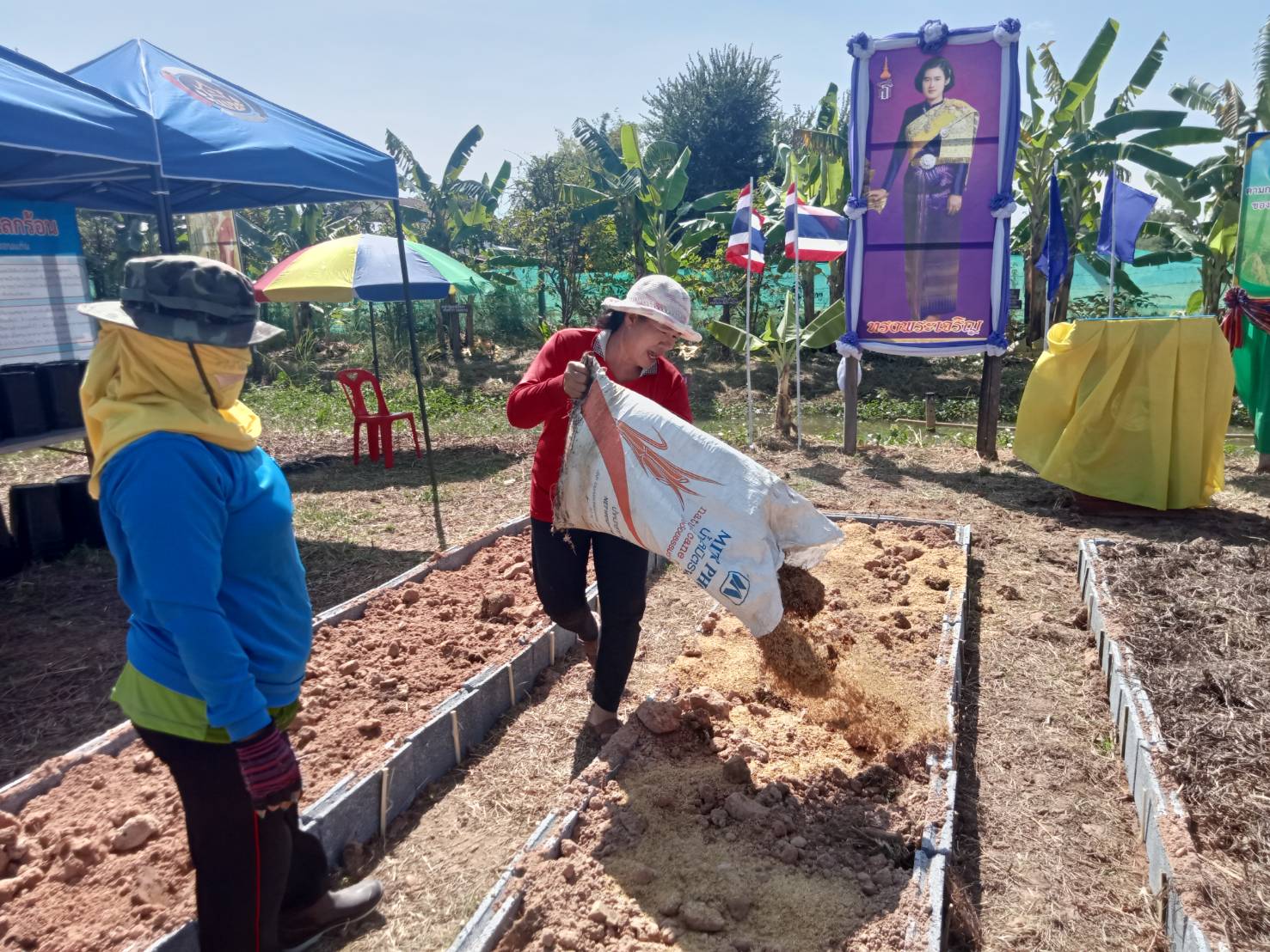 จังหวัดขอนแก่น : เดินหน้าขับเคลื่อนการน้อมนำแนวพระราชดำริของสมเด็จพระกนิษฐาธิราชเจ้า กรมสมเด็จพระเทพรัตนราชสุดา ฯ สยามบรมราชกุมารี สร้างความมั่นคงทางอาหาร พร้อม Kick off ปฏิบัติการ 45 วัน ปลูกผักสวนครัว รณรงค์ปลูกพืชผักสมุนไพร ต้านภัย COVID – 19 