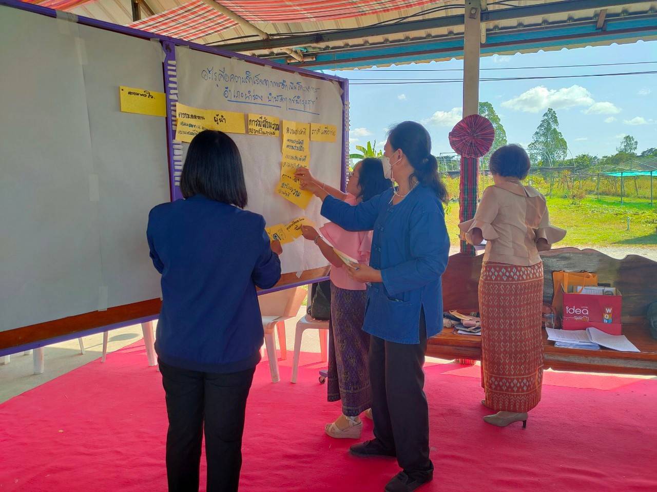 พช. ขอนแก่น :  ลงพื้นที่ถอดบทเรียนโครงการอำเภอนำร่อง “บำบัดทุกข์ บำรุงสุข”อำเภอเมืองขอนแก่น จังหวัดขอนแก่น