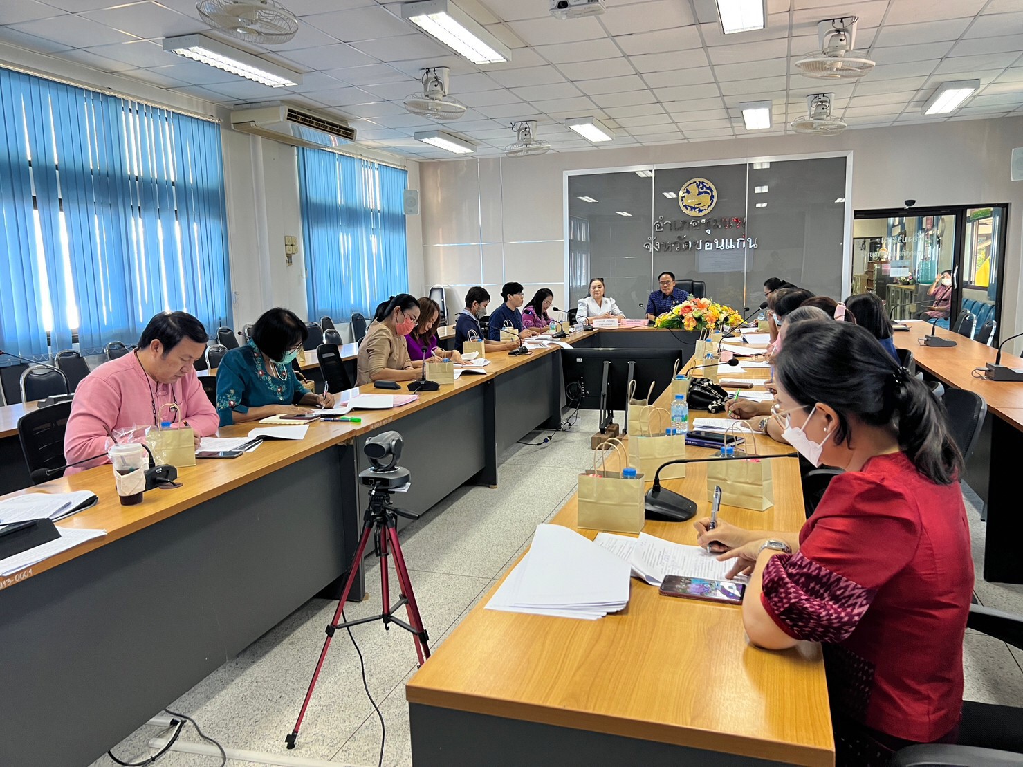 พช.ขอนแก่น : ประชุมเตรียมความพร้อมพื้นที่ โครงการพัฒนาข้าราชการที่อยู่ระหว่างทดลองปฏิบัติราชการ หลักสูตร “พัฒนากรก่อนประจำการ รุ่นที่ 121”