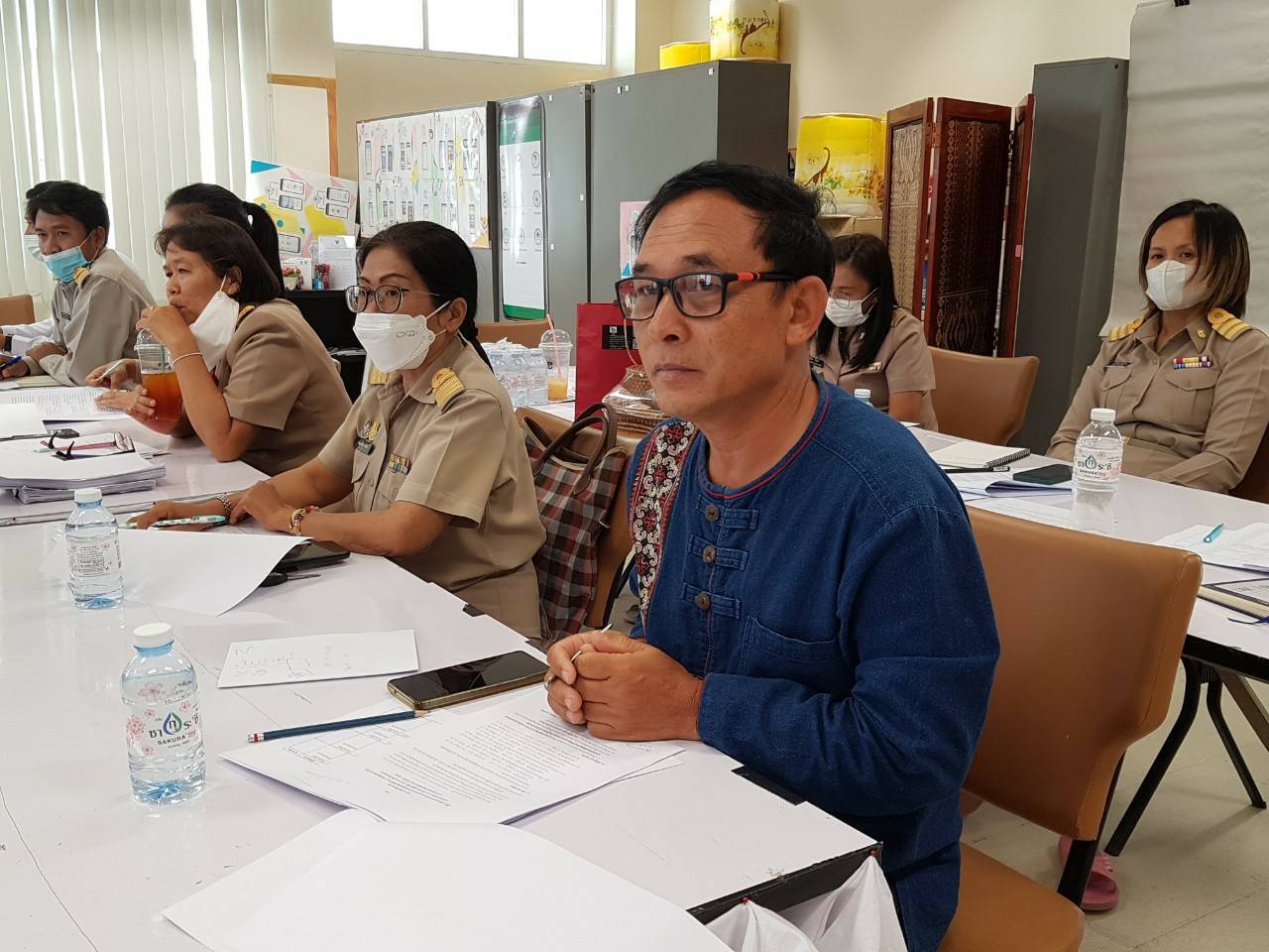 พช.ขอนแก่น : ประชุมเตรียมความพร้อมจัดงานเทศกาลไหมนานาชาติ ประเพณี ผูกเสี่ยว งานกาชาดจังหวัดขอนแก่นและงานขอนแก่นซอฟพาวเวอร์  ประจำปี 2565