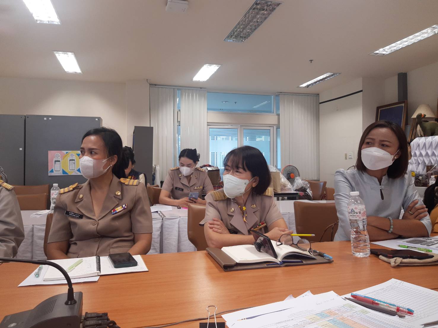 พช. ขอนแก่น : ร่วมประชุมกรมการพัฒนาชุมชน ประจำเดือนพฤศจิกายน 2565 ผ่านระบบการประชุมทางไกล Video Conference