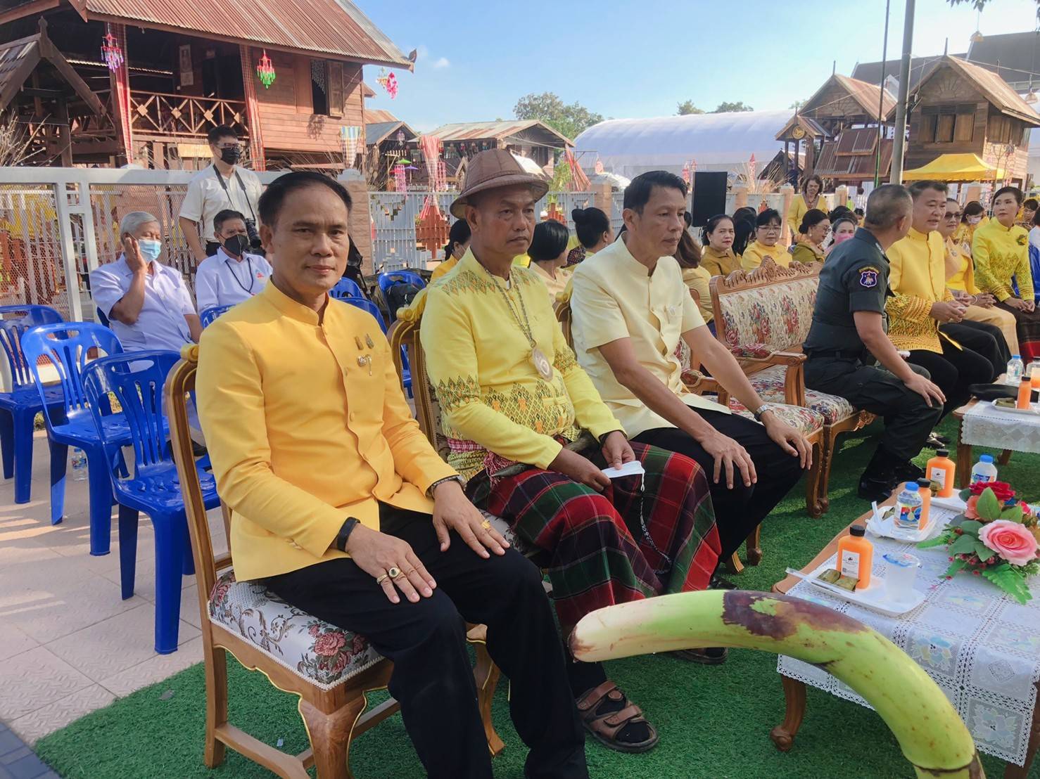 จังหวัดขอนแก่น ทำบุญตักบาตรข้าวเหนียว อาหารสำเร็จ เพื่อความสิริมงคลงานเทศกาลไหมนานาชาติฯ ปี2565