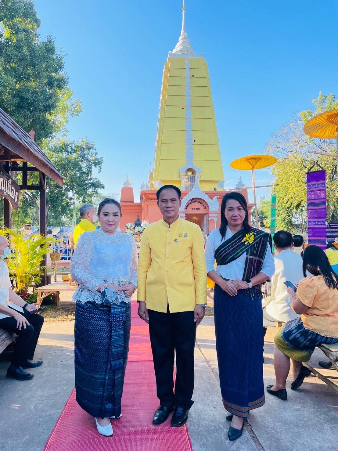 จังหวัดขอนแก่น ทำบุญตักบาตรข้าวเหนียว อาหารสำเร็จ เพื่อความสิริมงคลงานเทศกาลไหมนานาชาติฯ ปี2565