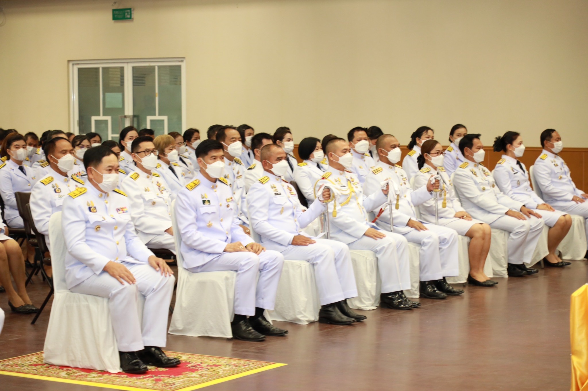 ?พช.ขอนแก่น:  ร่วมพิธีถวายสักการะวางพานพุ่มดอกไม้สด เนื่องใน วันพระบิดาแห่งฝนหลวง ประจำปี 2565 เพื่อน้อมสำนึกในพระมหากรุณาธิคุณ ร.9 พระบาทสมเด็จพระบรมชนกาธิเบศร มหาภูมิพลอดุลยเดชมหาราช บรมนาถบพิตร