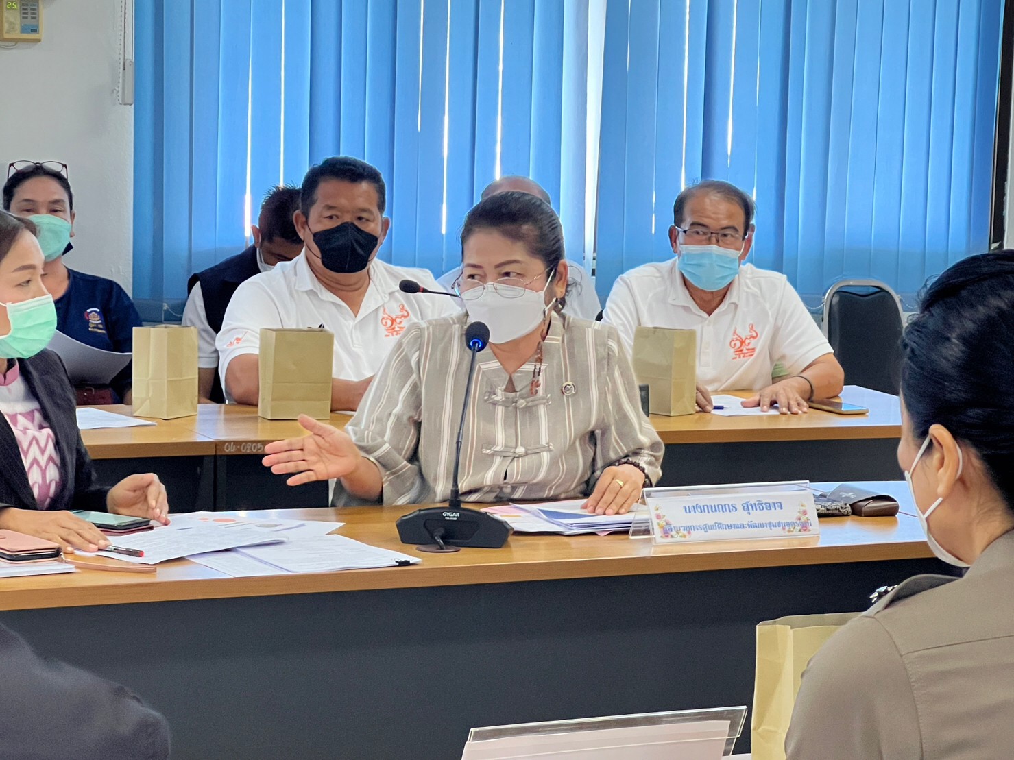 พช.ขอนแก่น : ร่วมประชุมเตรียมความพร้อมการฝึกปฏิบัติงานภาคสนาม ตามโครงการพัฒนาข้าราชการที่อยู่ระหว่างทดลองปฏิบัติหน้าที่ราชการหลักสูตรพัฒนากรก่อนประจำการ รุ่นที่ 121