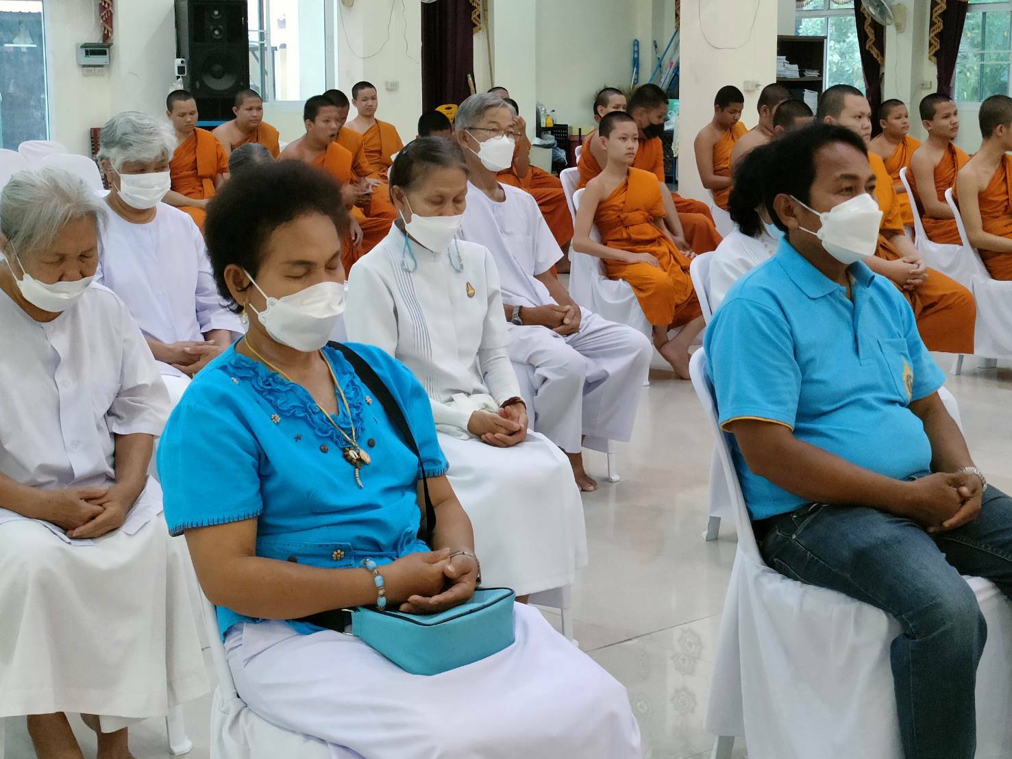 พช. ขอนแก่น : จัดพิธีฟังเทศน์บทพระธรรมเทศนาเฉลิมพระธรรมบารมีใน “อุภินนมัตจรกถา” เฉลิมพระธรรมบารมีสมเด็จพระนางเจ้าสิริกิติ์ พระบรมราชินีนาถ พระบรมราชชนนีพันปีหลวง ทุกวันพระตลอดปี 2565
