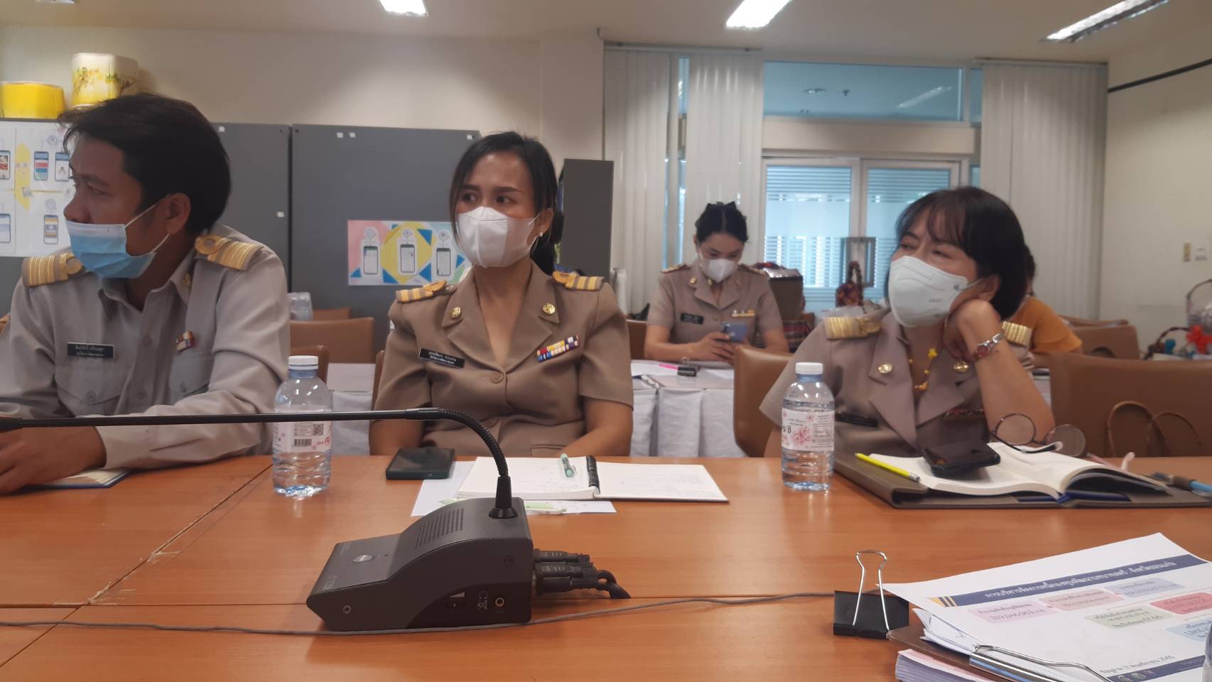 พช. ขอนแก่น : ร่วมประชุมกรมการพัฒนาชุมชน ประจำเดือนพฤศจิกายน 2565 ผ่านระบบการประชุมทางไกล Video Conference