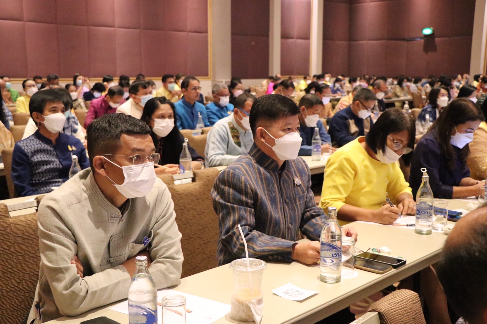 พช.ขอนแก่น : ร่วมประชุมมอบนโยบายและแนวทางการดำเนินงานพัฒนาชุมชน ประจำปีงบประมาณ พ.ศ. 2566 ณ ห้องแกรนด์บอลรูม ชั้น 4 โรงแรมมิราเคิล แกรนด์ คอนเวนชั่น กรุงเทพมหานคร ระหว่างวันที่ 7-8 พฤศจิกายน 2565